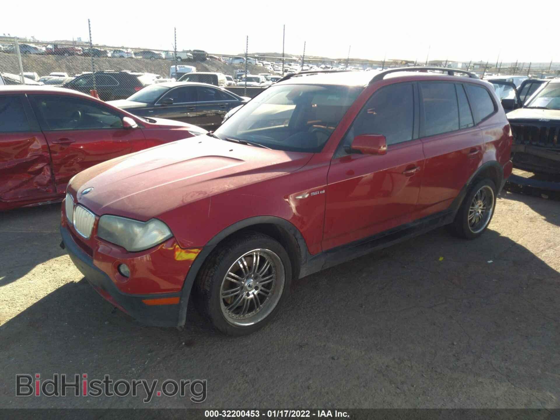 2008 BMW X3 - VIN: WBXPC93448WJ04236 - Фото 2
