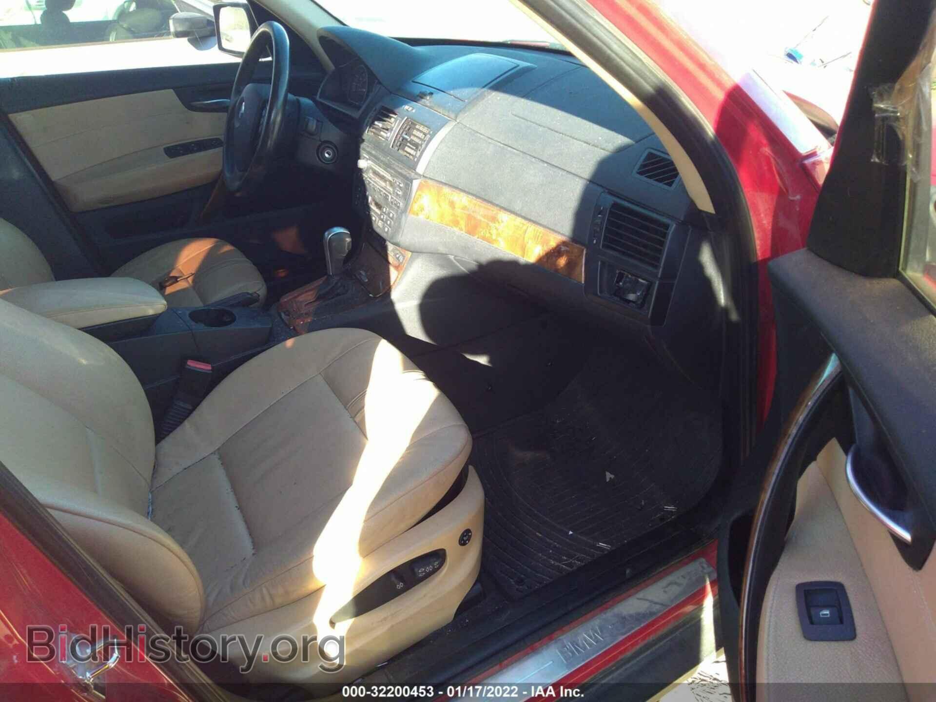 2008 BMW X3 - VIN: WBXPC93448WJ04236 - Фото 5