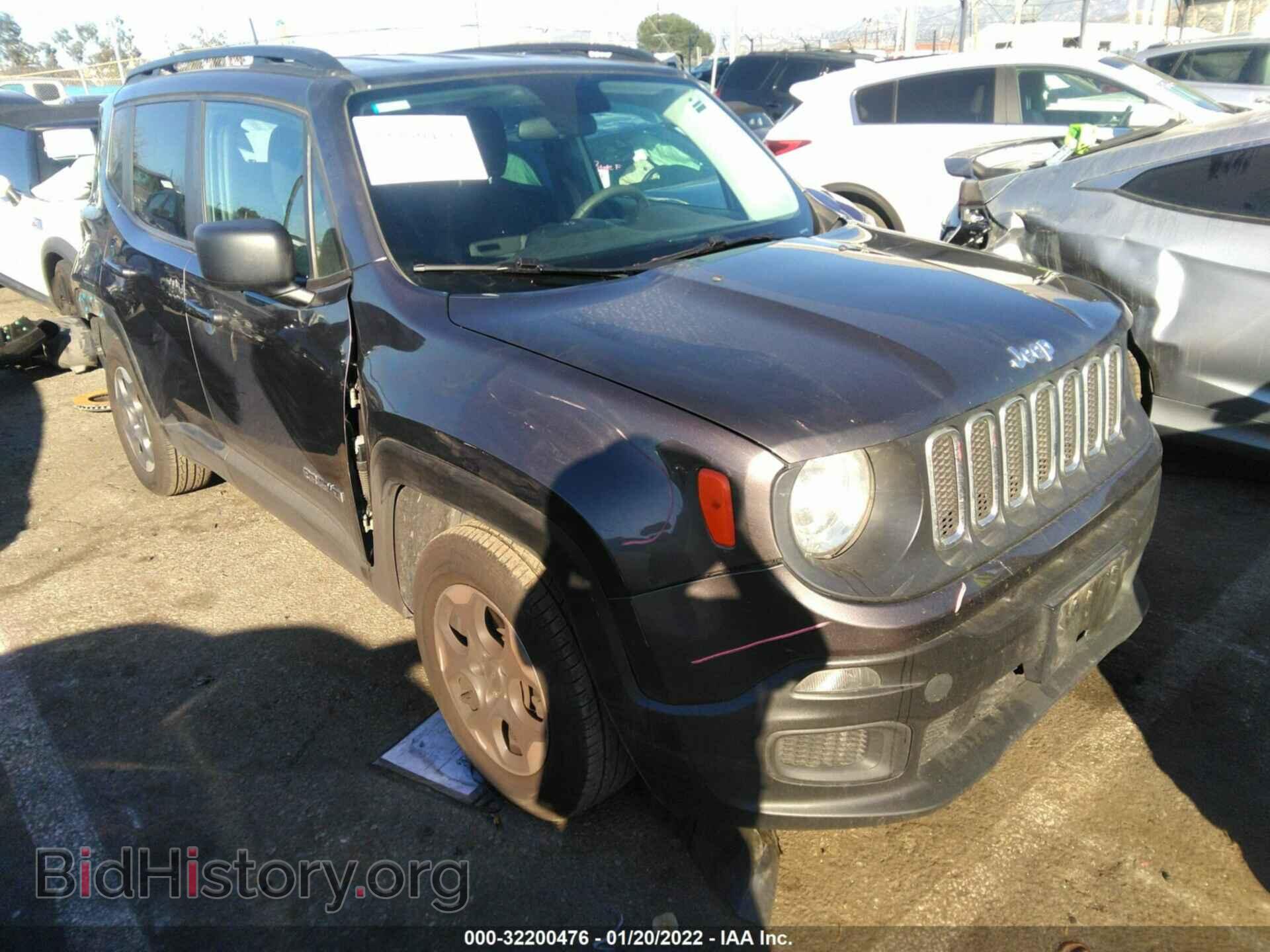 Photo ZACCJAAT7GPD62808 - JEEP RENEGADE 2016