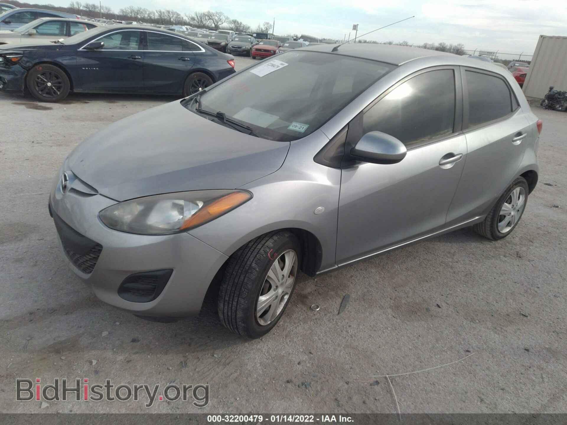 2013 MAZDA MAZDA2 - VIN: JM1DE1KY9D0154238 - Фото 2