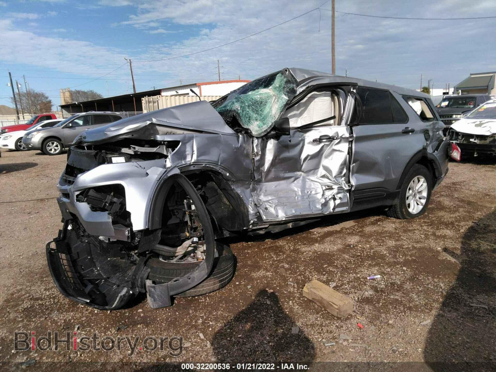 2021 FORD EXPLORER - VIN: 1FMSK7BH5MGB59443 - Фото 2