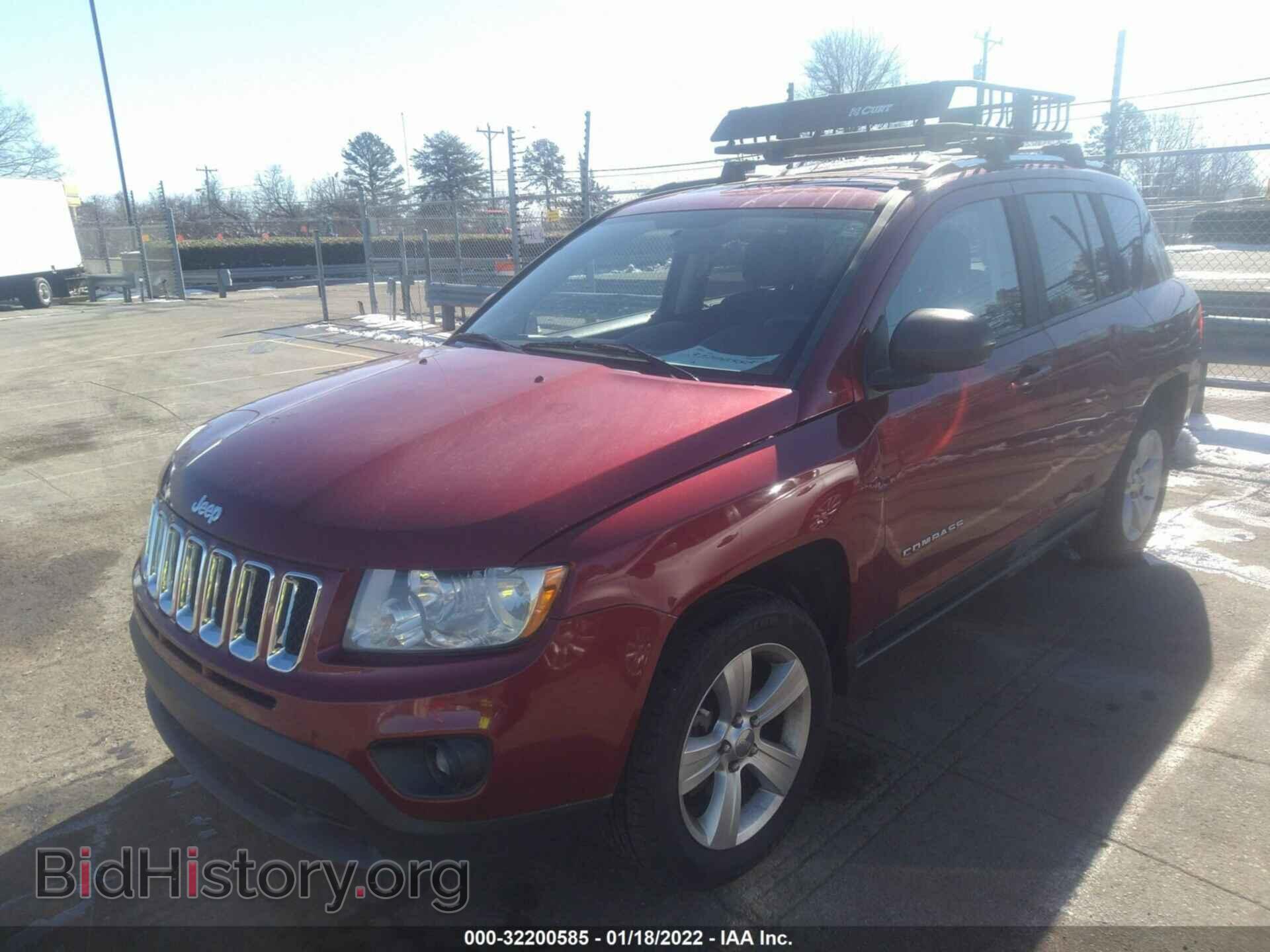 2012 JEEP COMPASS - VIN: 1C4NJCBA8CD723747 - Фото 2
