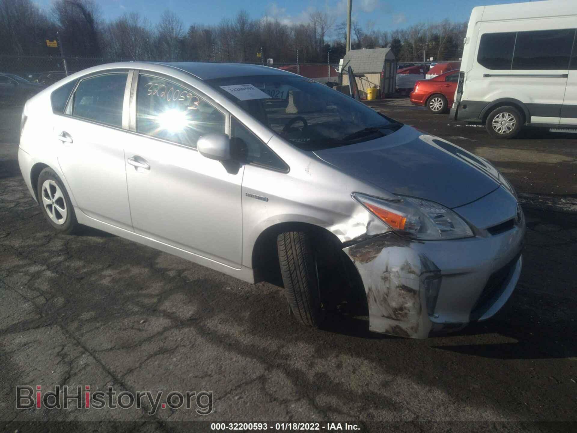 Photo JTDKN3DUXE1763427 - TOYOTA PRIUS 2014