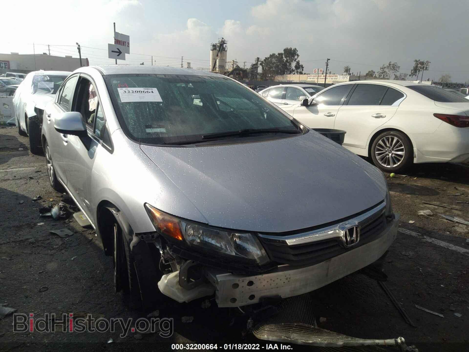 Фотография 19XFB2F58CE380719 - HONDA CIVIC SDN 2012