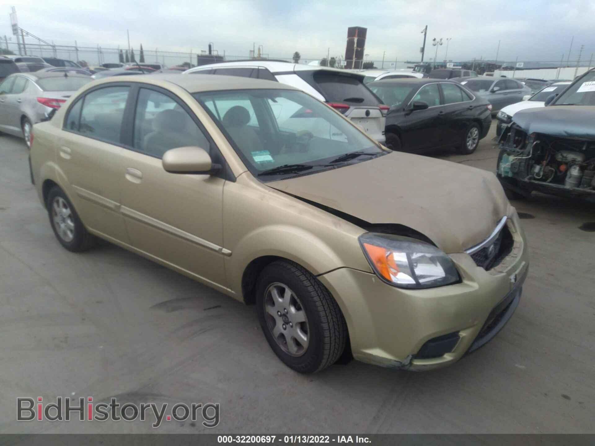Фотография KNADH4A33A6621786 - KIA RIO 2010