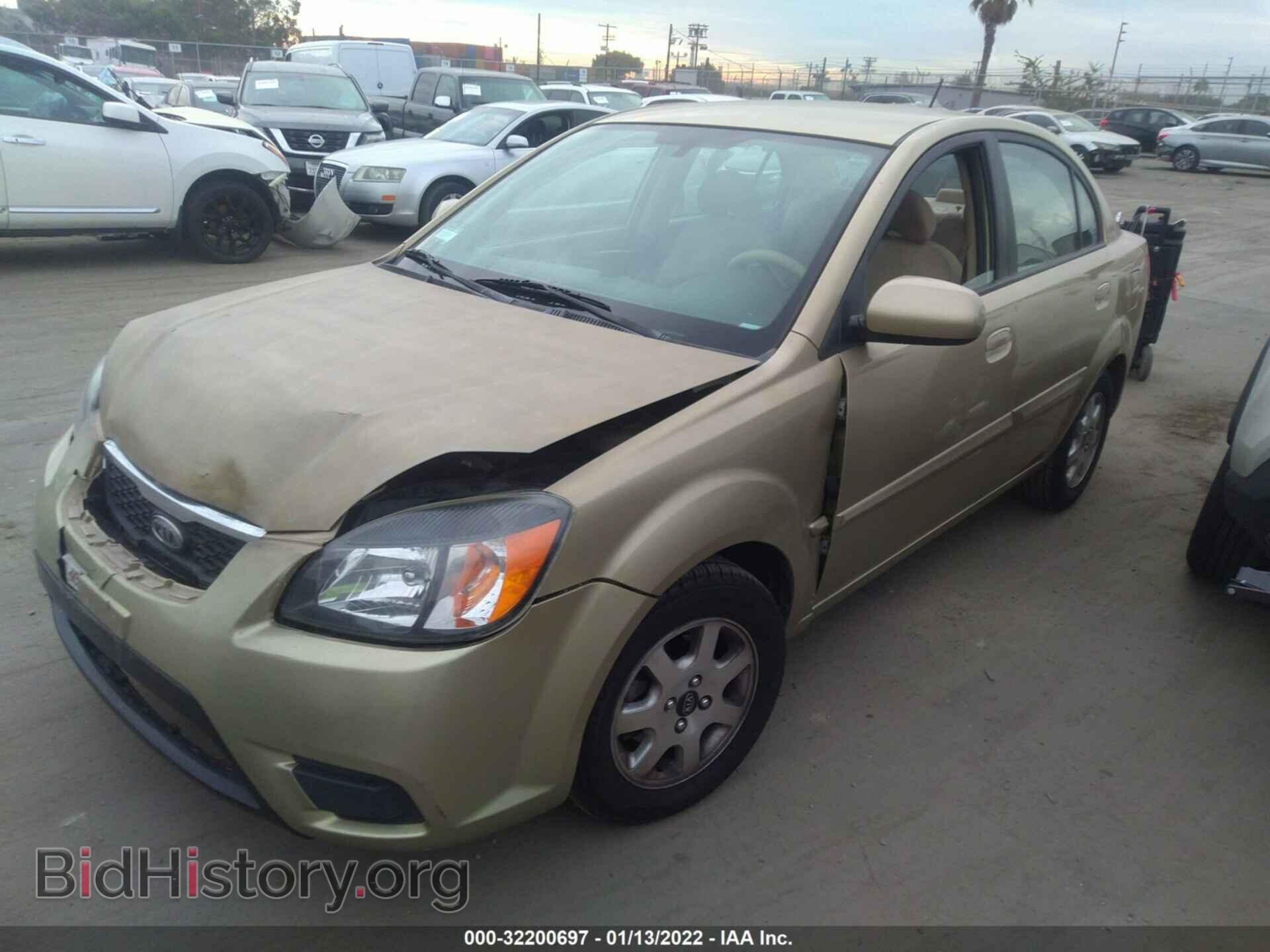 2010 KIA RIO - VIN: KNADH4A33A6621786 - Фото 2