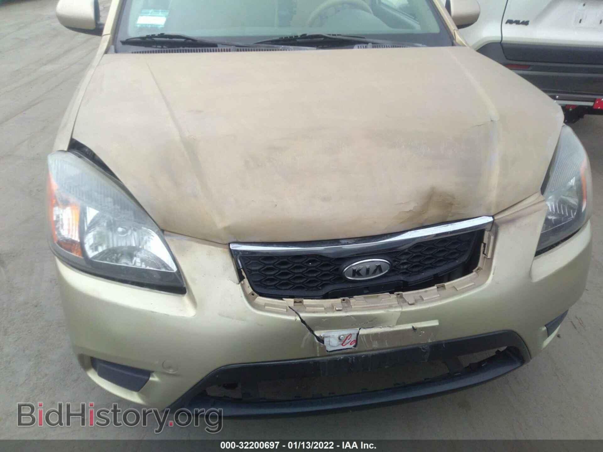 2010 KIA RIO - VIN: KNADH4A33A6621786 - Фото 6
