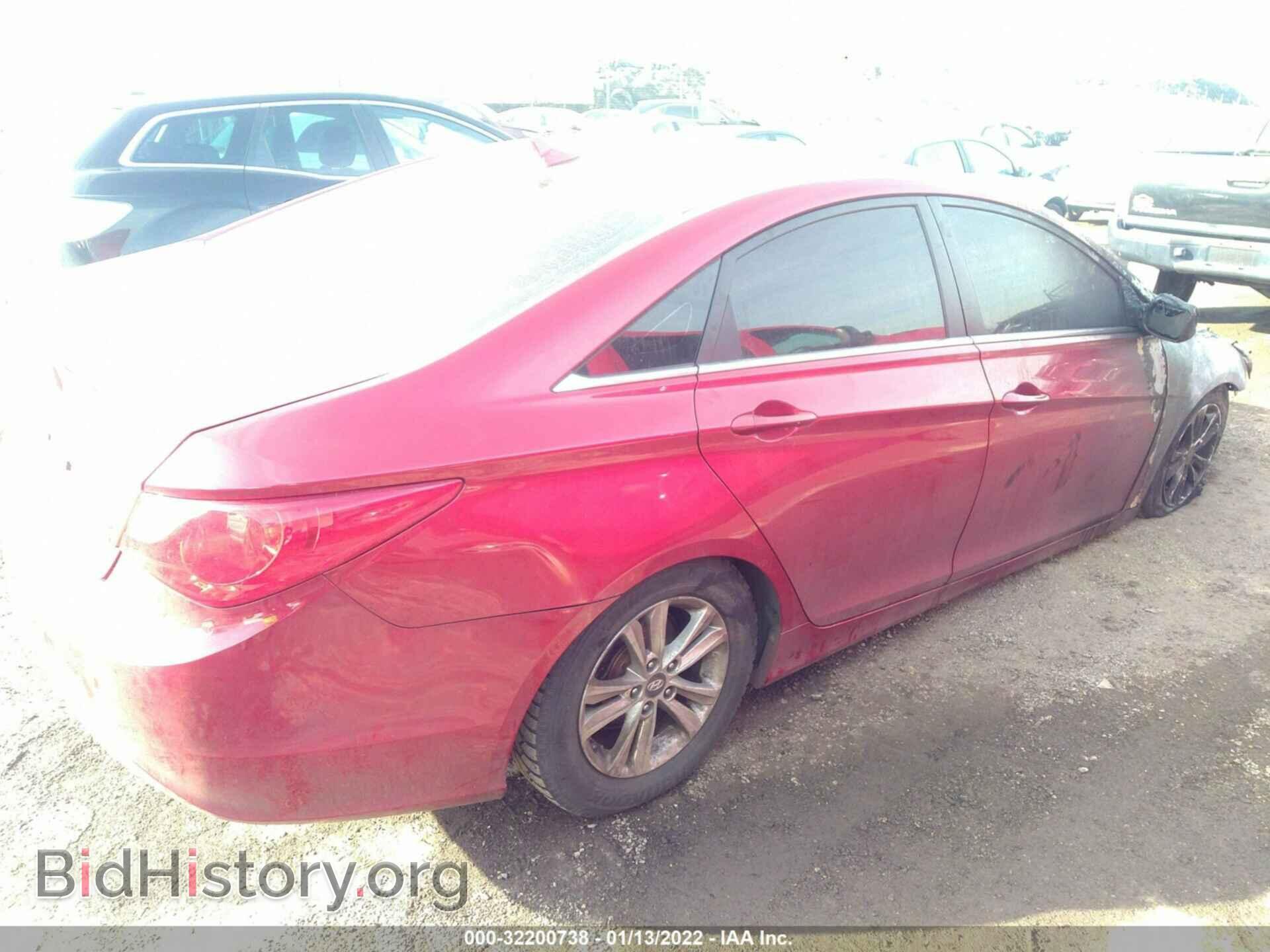 2011 HYUNDAI SONATA - VIN: 5NPEB4AC9BH091355 - Фото 4