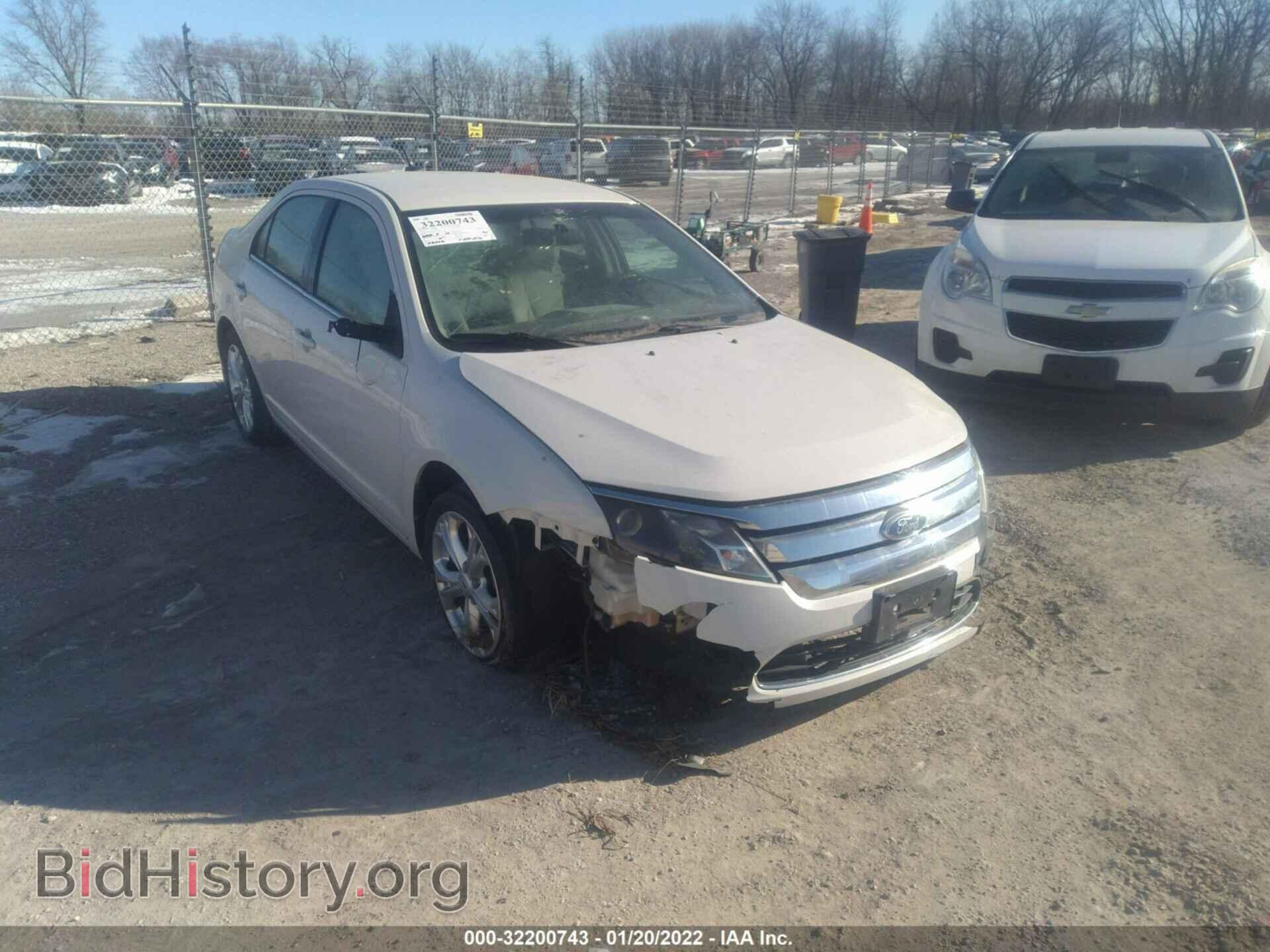 Фотография 3FAHP0HA3CR213496 - FORD FUSION 2012