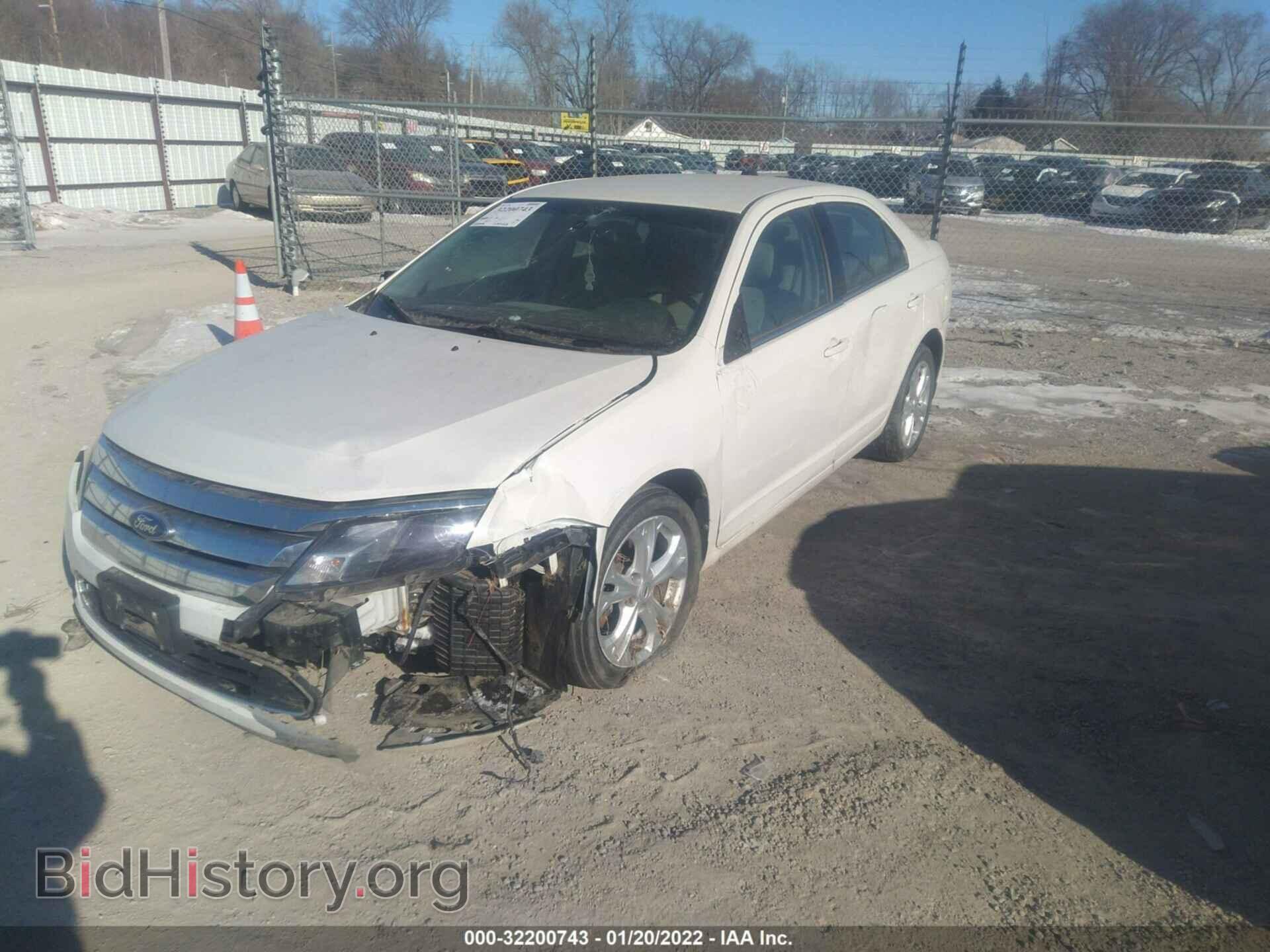 2012 FORD FUSION - VIN: 3FAHP0HA3CR213496 - Фото 2