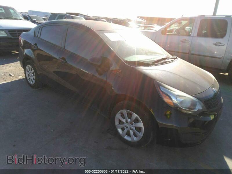 2015 Kia RIO LX (VIN KNADM4A38F6454540) — фото 1 из 11, IAAI, повреждение: задняя часть