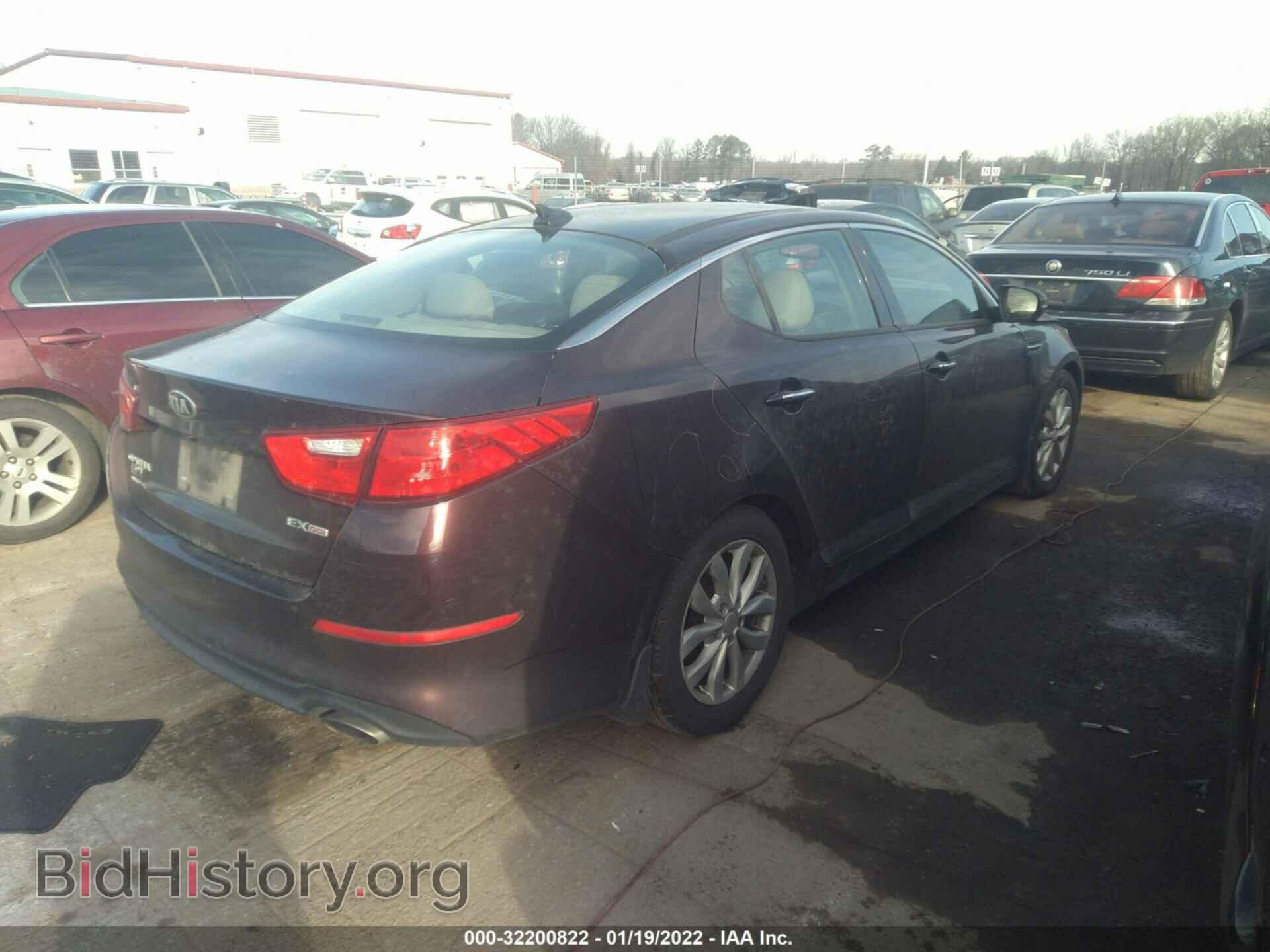 2014 KIA OPTIMA - VIN: 5XXGN4A75EG278286 - Фото 4