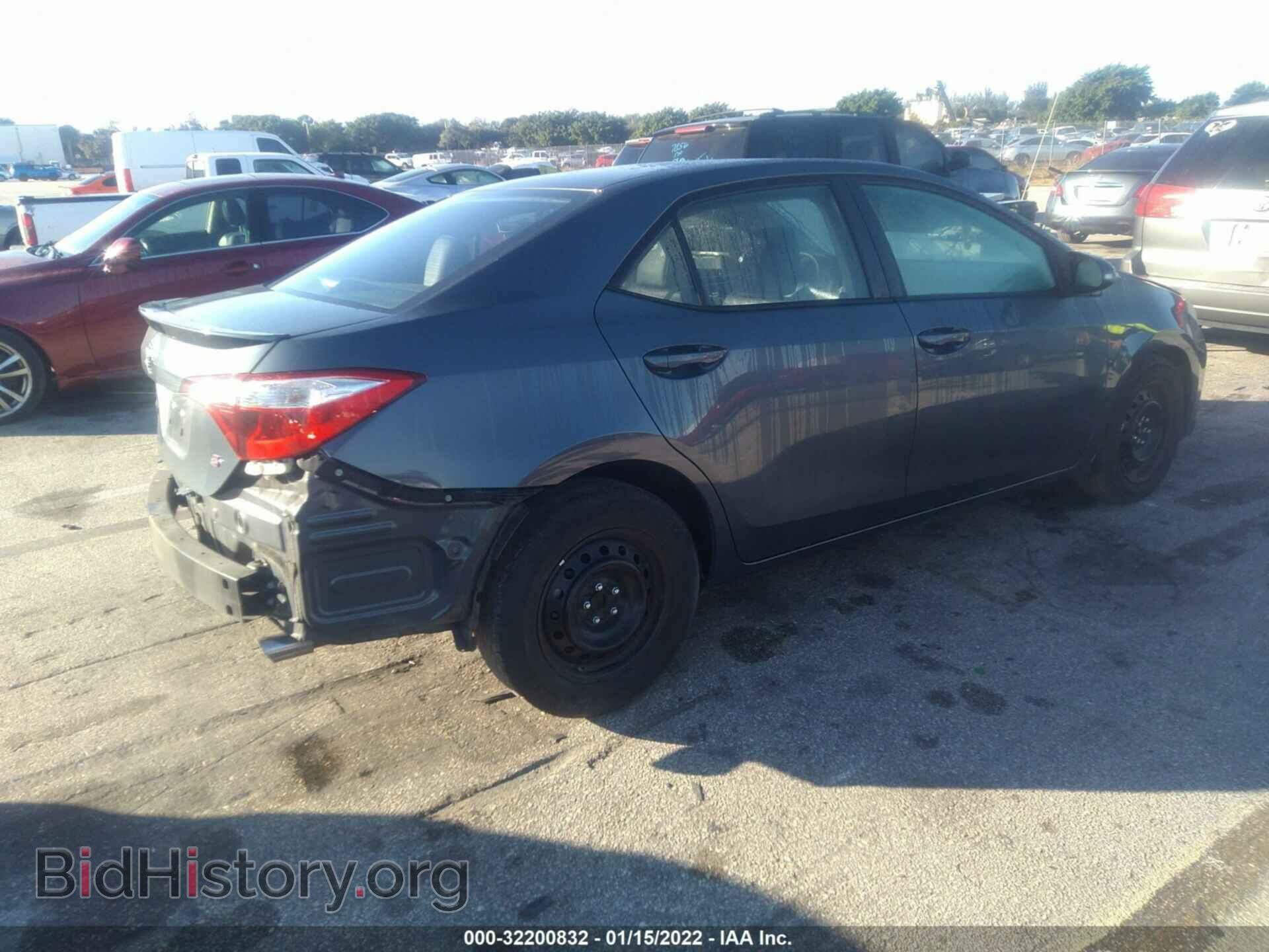 2014 TOYOTA COROLLA - VIN: 5YFBURHE6EP128967 - Фото 4
