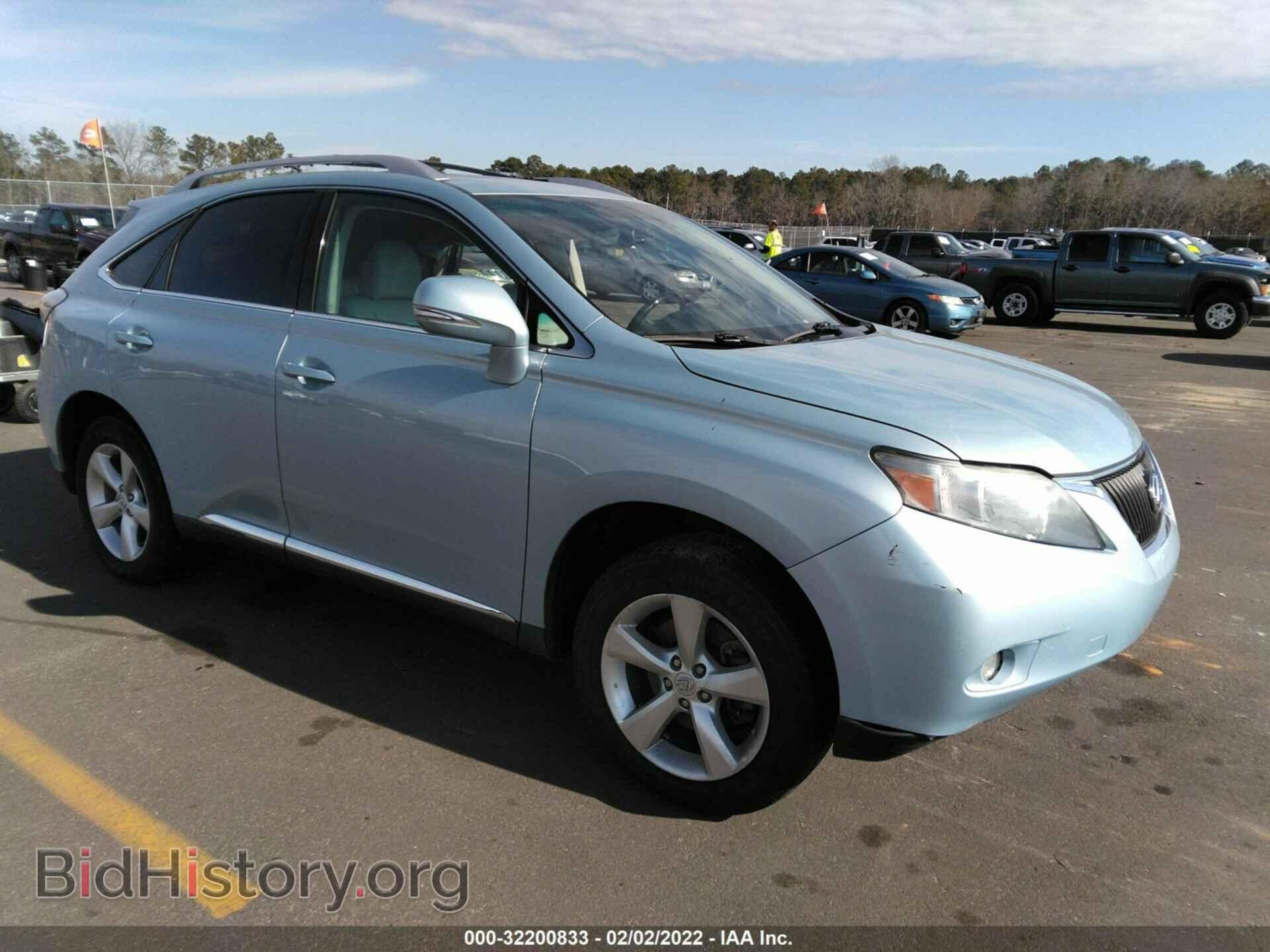 Photo 2T2BK1BA3AC044737 - LEXUS RX 350 2010