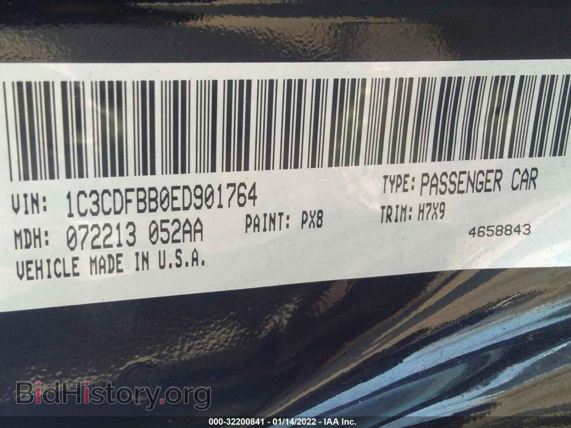 2014 DODGE DART - VIN: 1C3CDFBB0ED901764 - Фото 9