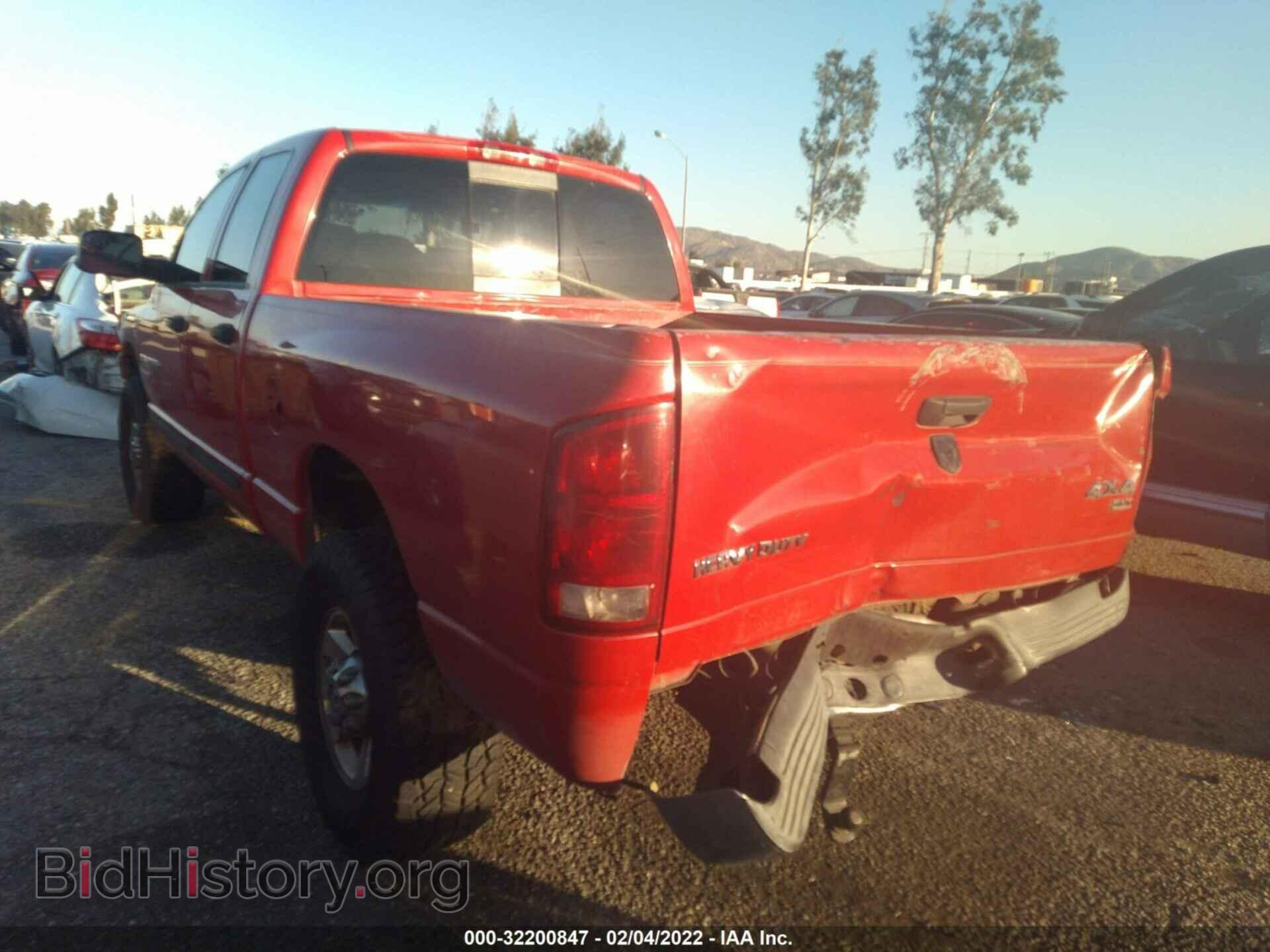 2006 DODGE RAM 2500 - VIN: 3D7KS28C56G144425 - Фото 3