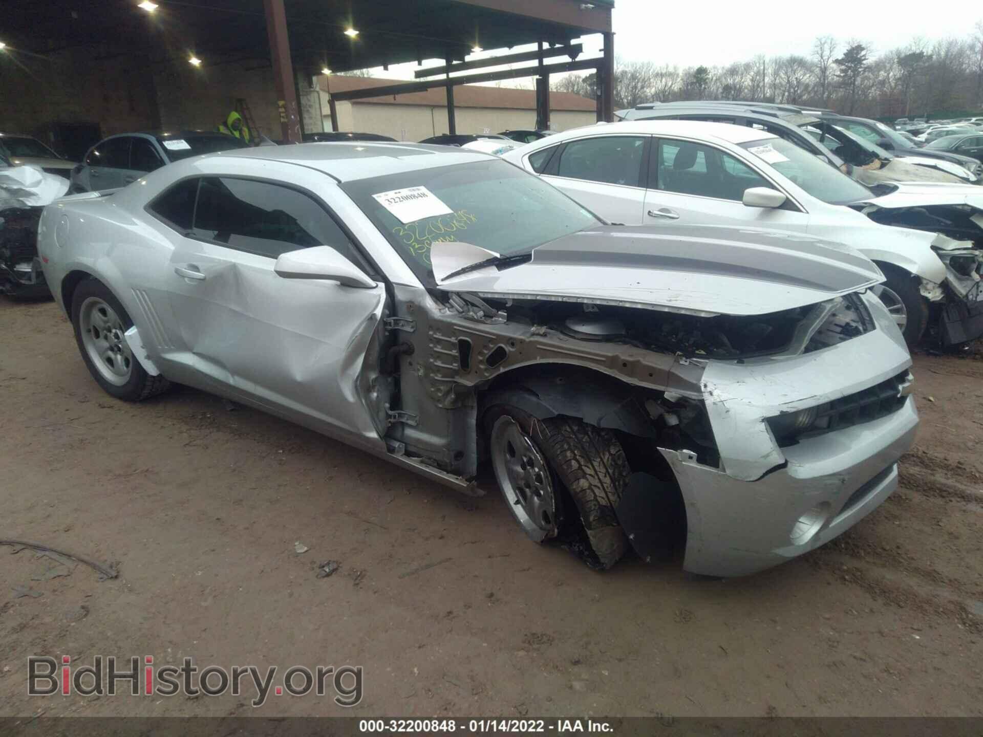 Photo 2G1FA1E36D9129557 - CHEVROLET CAMARO 2013