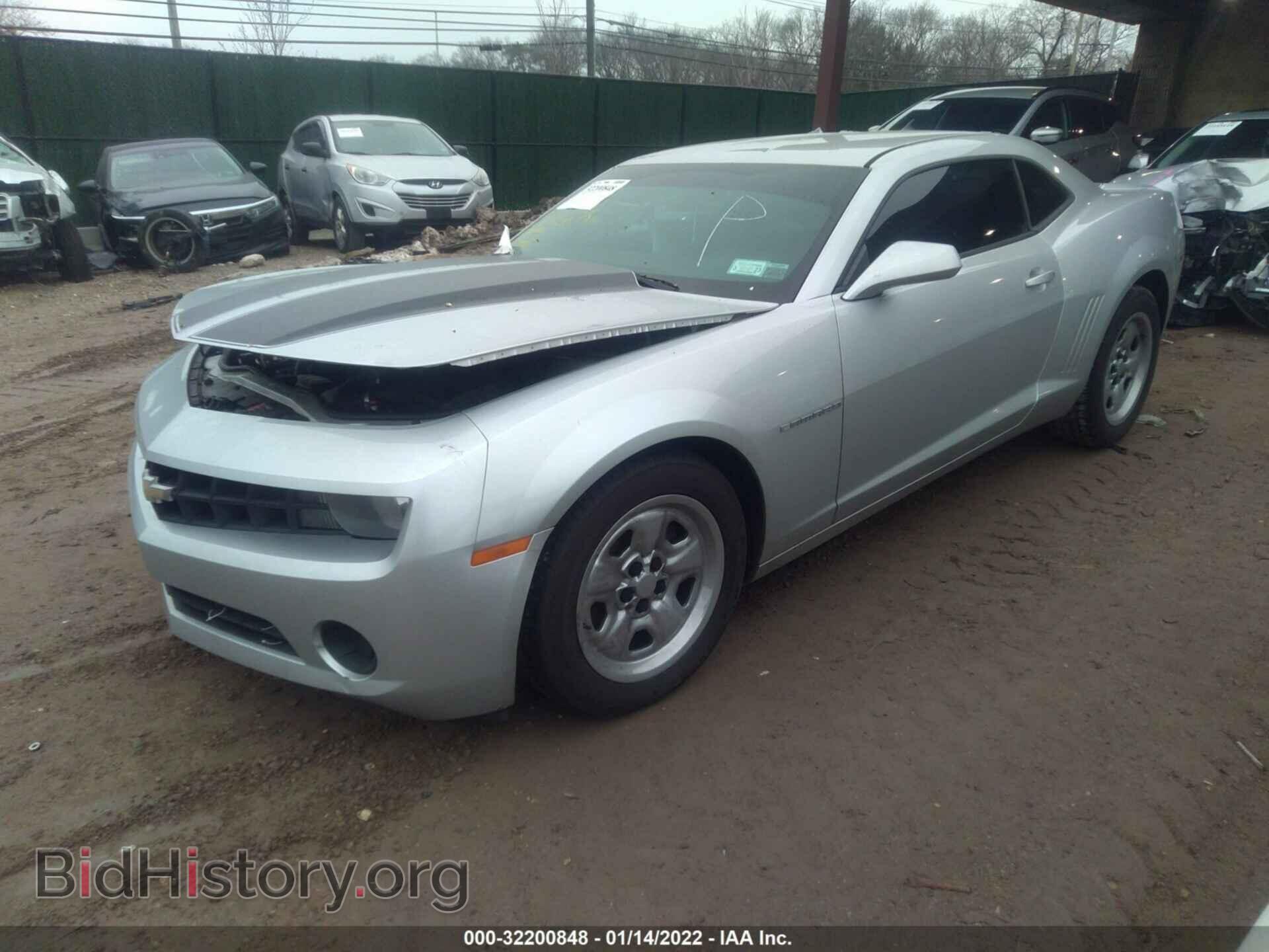 2013 CHEVROLET CAMARO - VIN: 2G1FA1E36D9129557 - Фото 2