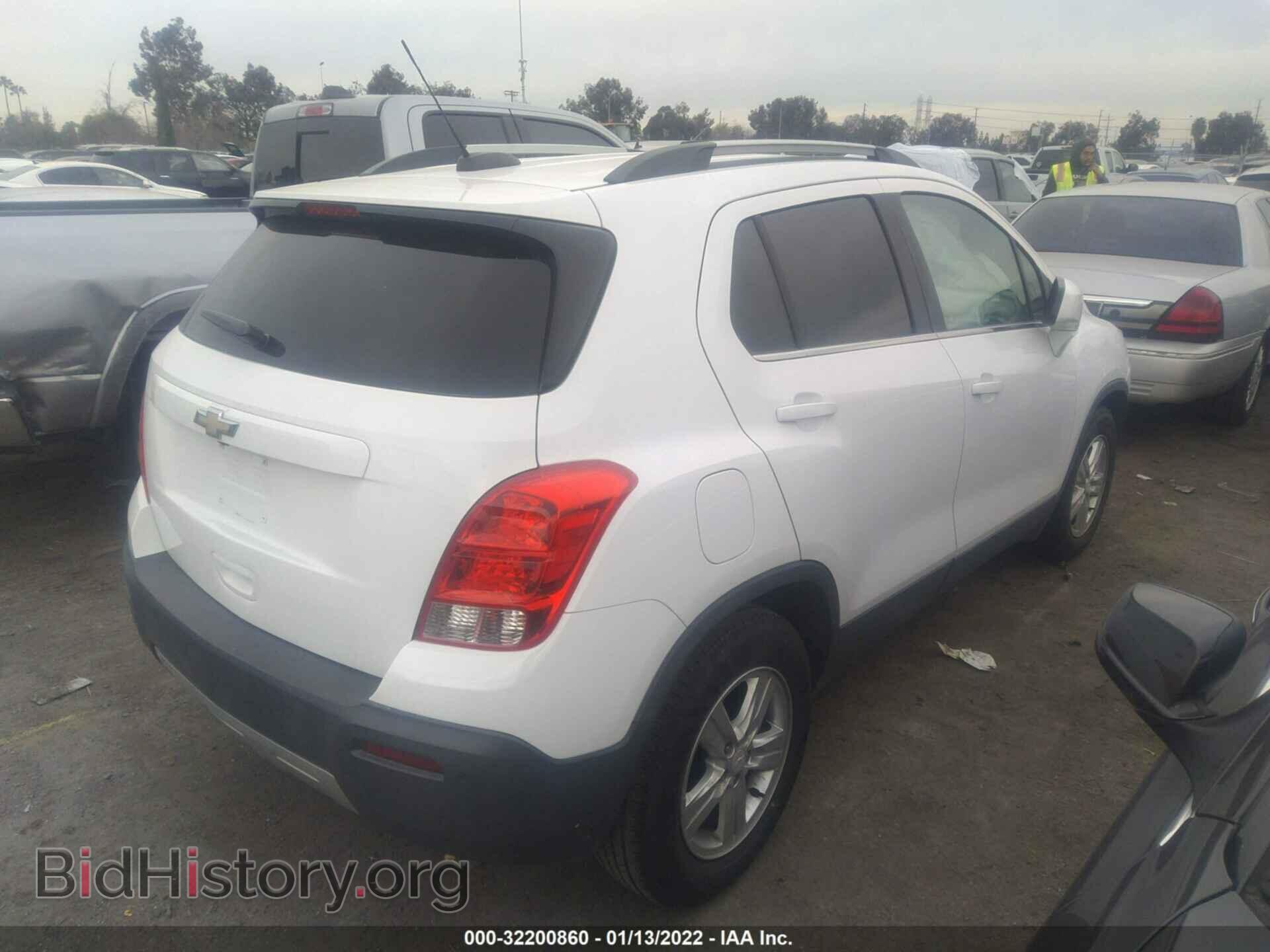 2015 CHEVROLET TRAX - VIN: 3GNCJLSB6FL245057 - Фото 4