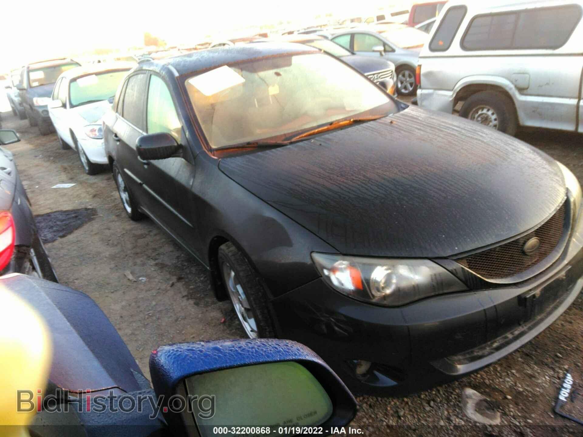 Photo JF1GE61658H501099 - SUBARU IMPREZA SEDAN 2008