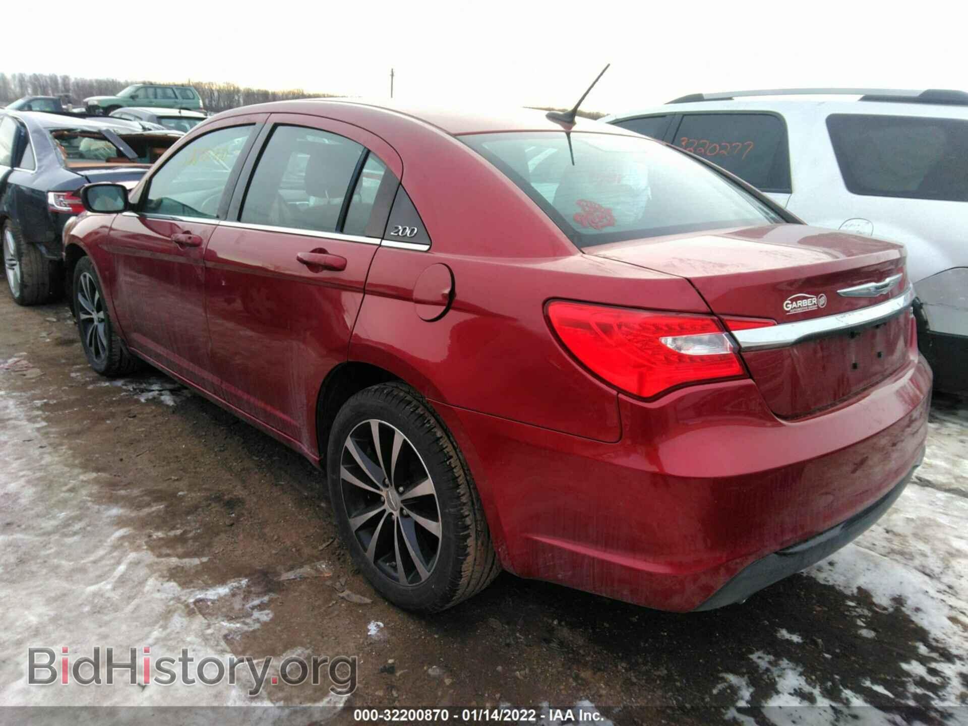 2012 CHRYSLER 200 - VIN: 1C3CCBBG1CN250143 - Фото 3