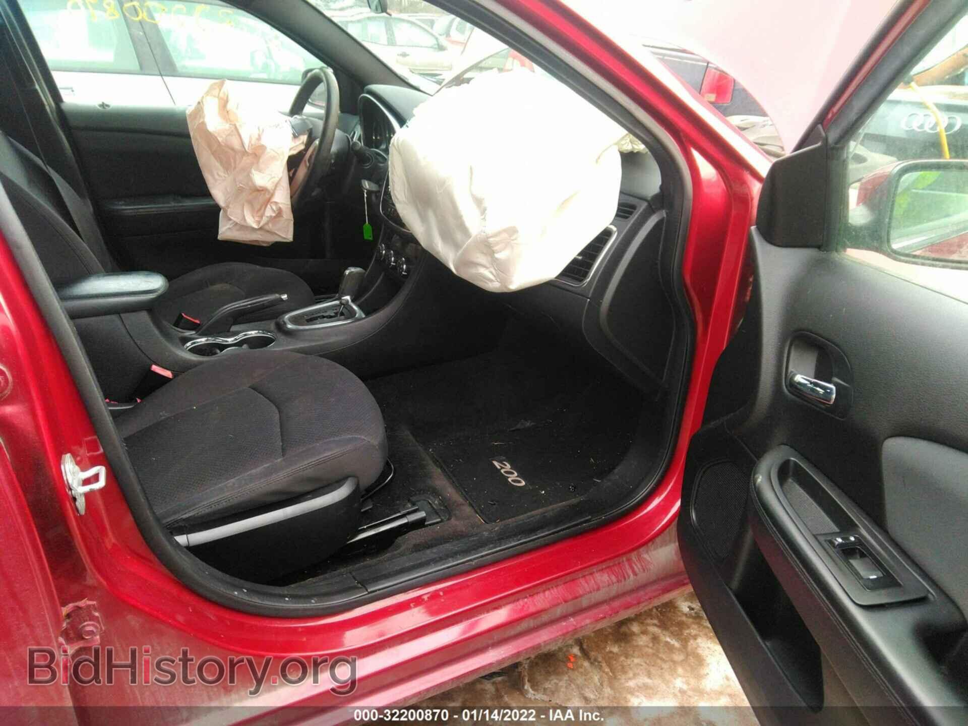 2012 CHRYSLER 200 - VIN: 1C3CCBBG1CN250143 - Фото 5
