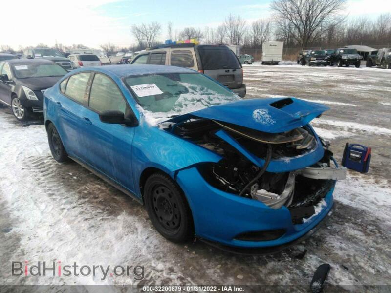 2016 Dodge DART SXT (VIN 1C3CDFBB9GD624180) — photo 1 of 11, IAAI, damage: front end