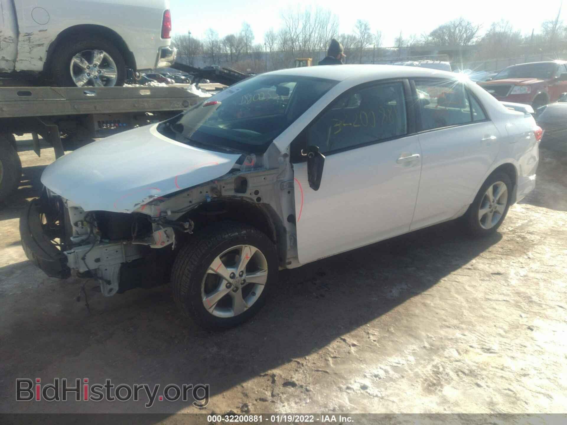 2011 TOYOTA COROLLA - VIN: 2T1BU4EE5BC614365 - Фото 2