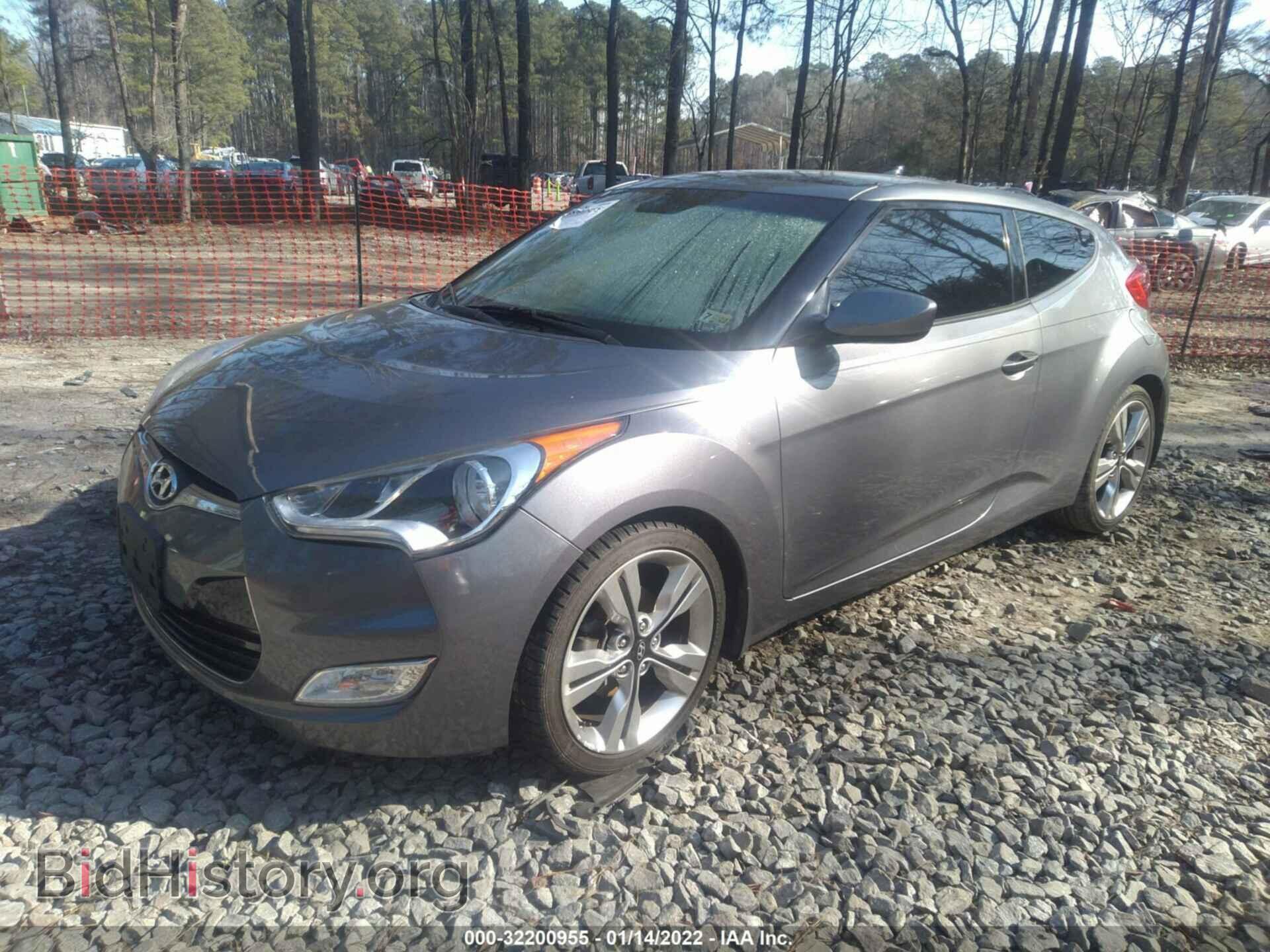 2016 HYUNDAI VELOSTER - VIN: KMHTC6AD4GU266516 - Фото 2