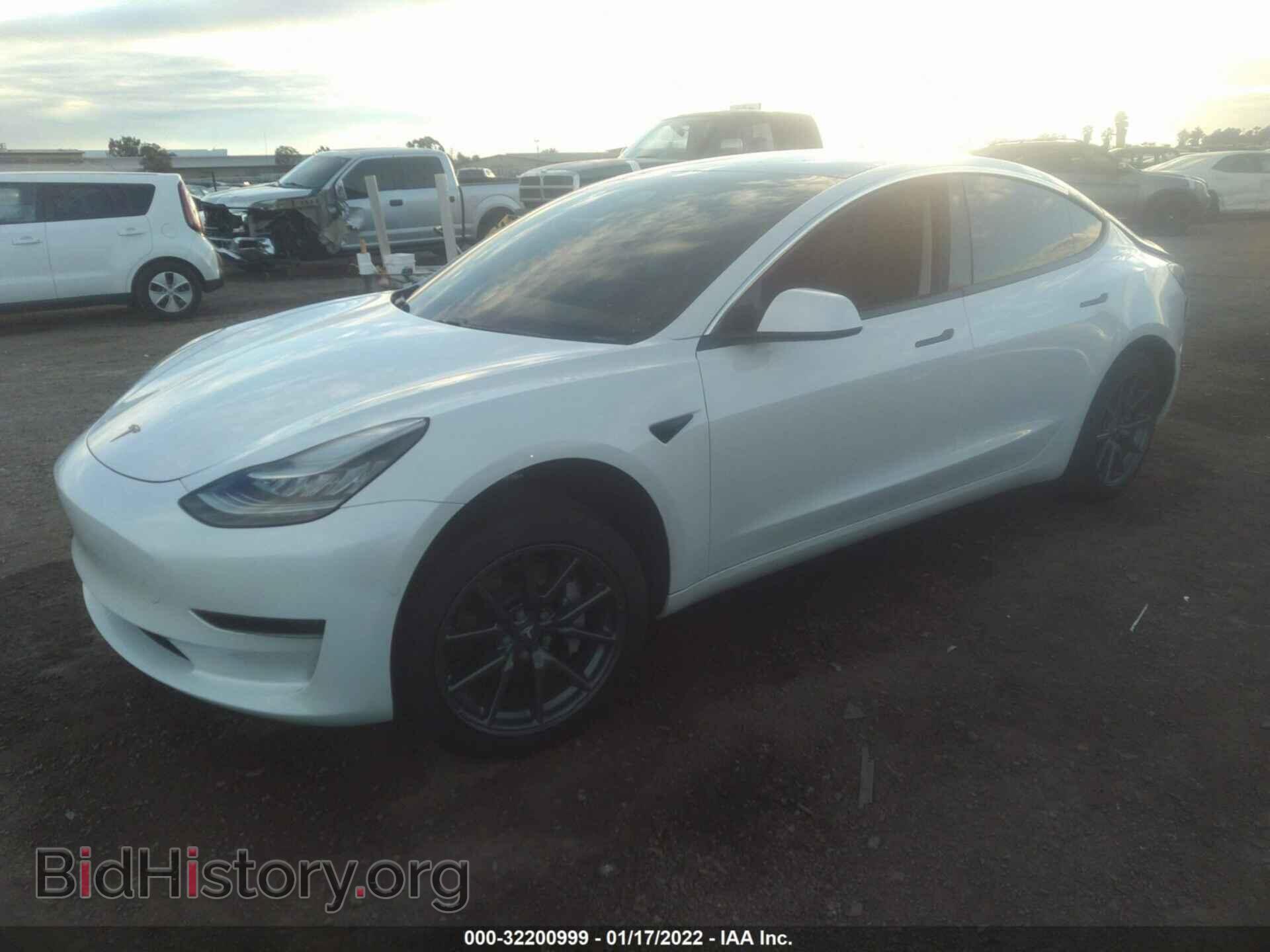 2020 TESLA MODEL 3 - VIN: 5YJ3E1EA6LF706630 - Фото 2