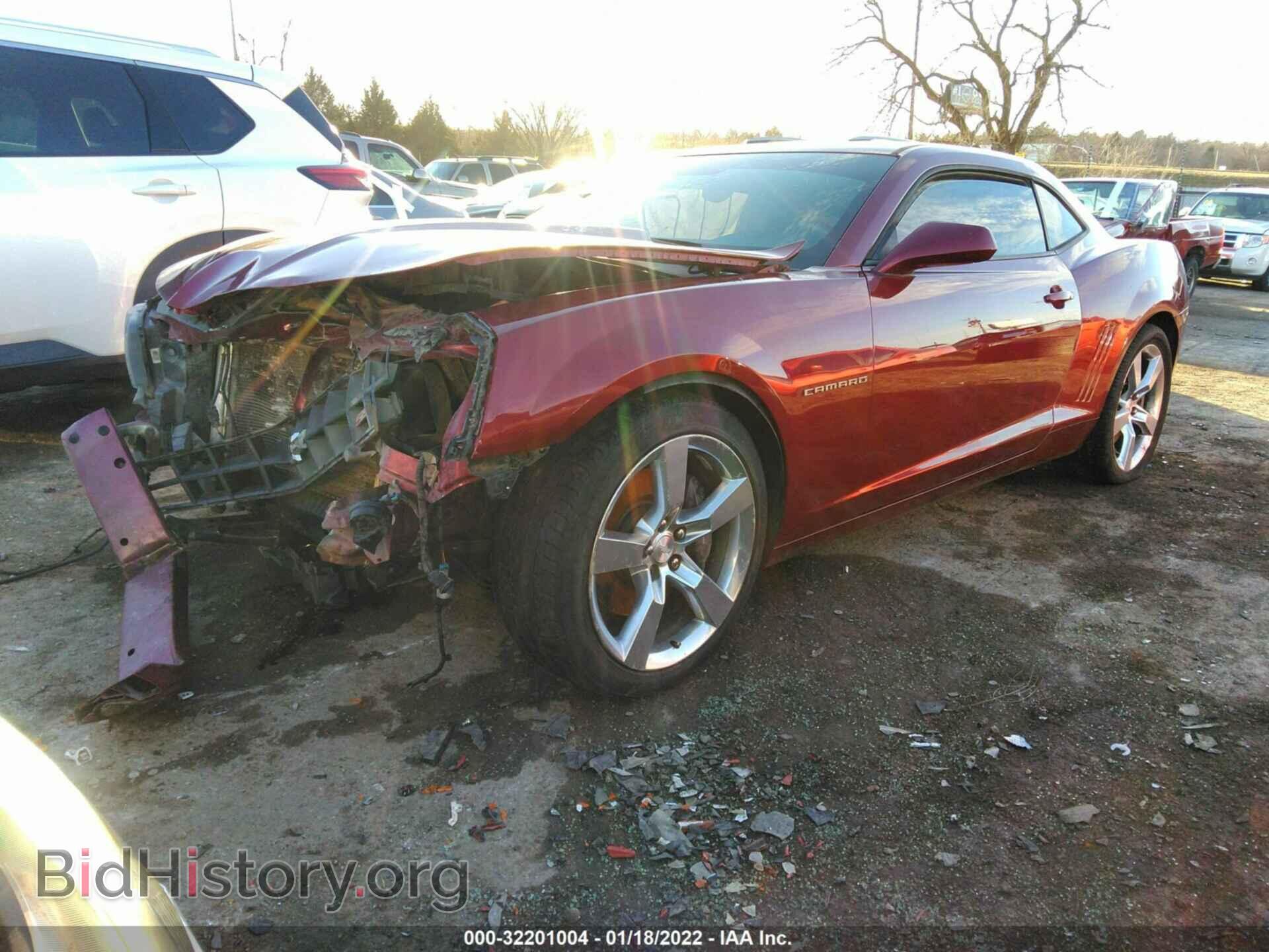 2010 CHEVROLET CAMARO - VIN: 2G1FK1EJ2A9172896 - Фото 2