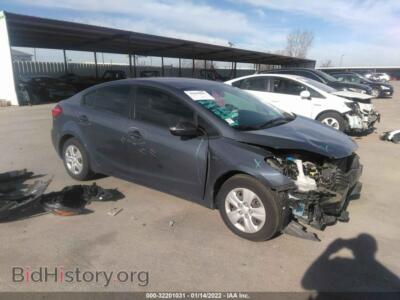 2016 Kia FORTE LX, black — VIN KNAFX4A66G5496836, IAAI