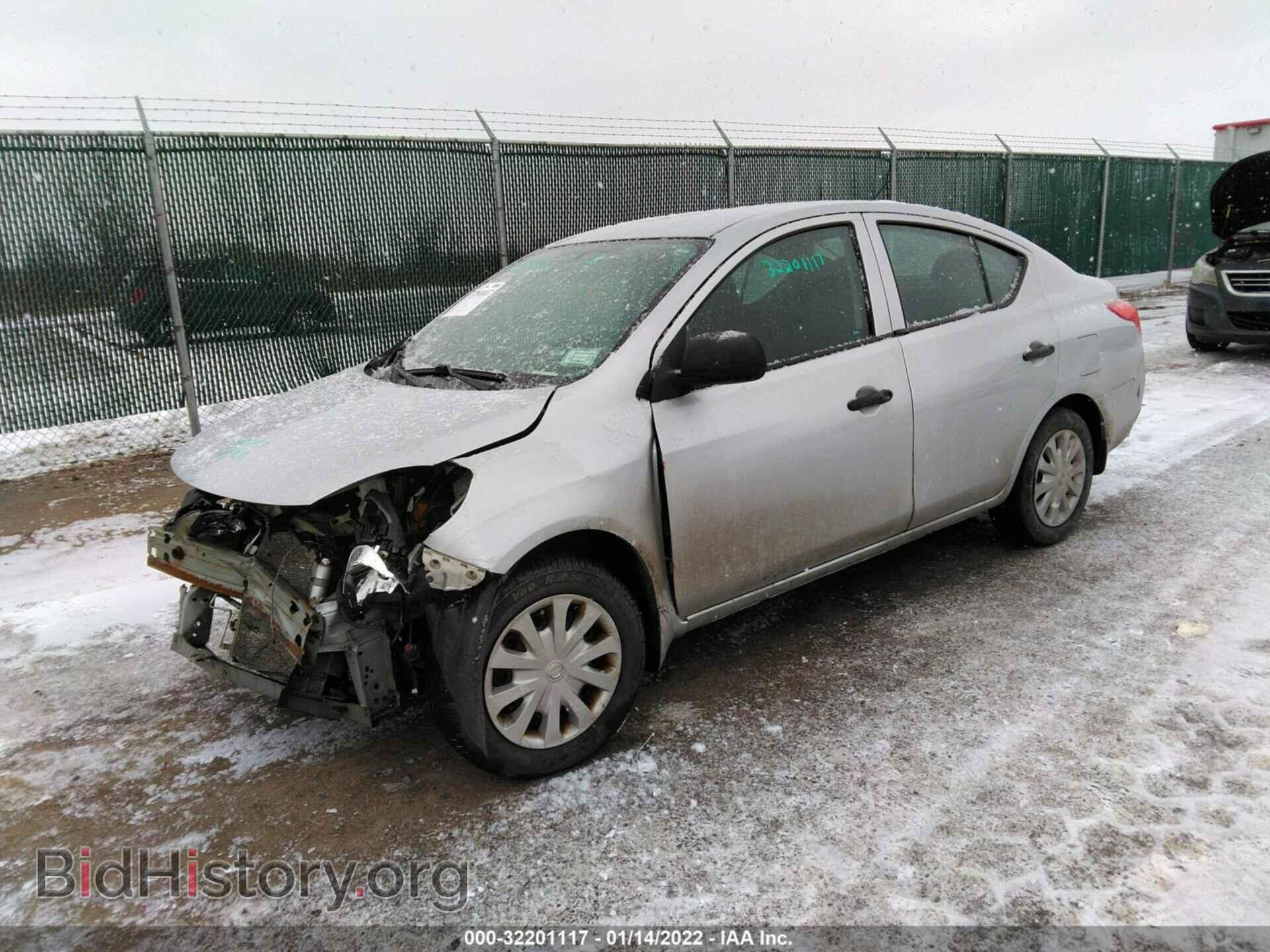 2012 NISSAN VERSA - VIN: 3N1CN7AP6CL877590 - Фото 2