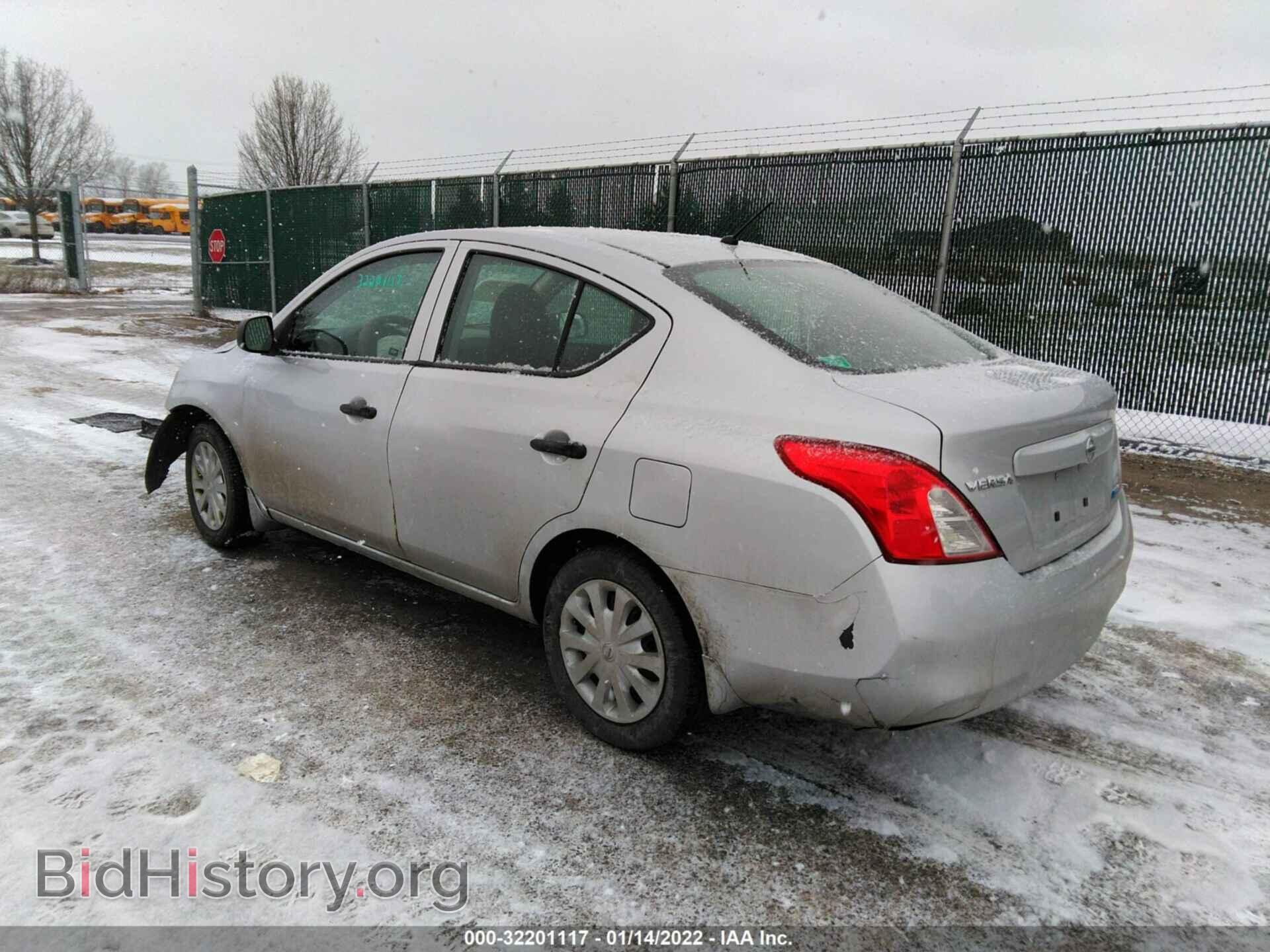 2012 NISSAN VERSA - VIN: 3N1CN7AP6CL877590 - Фото 3