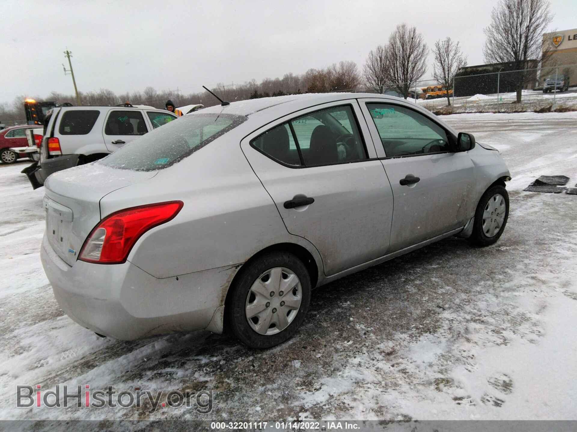 2012 NISSAN VERSA - VIN: 3N1CN7AP6CL877590 - Фото 4