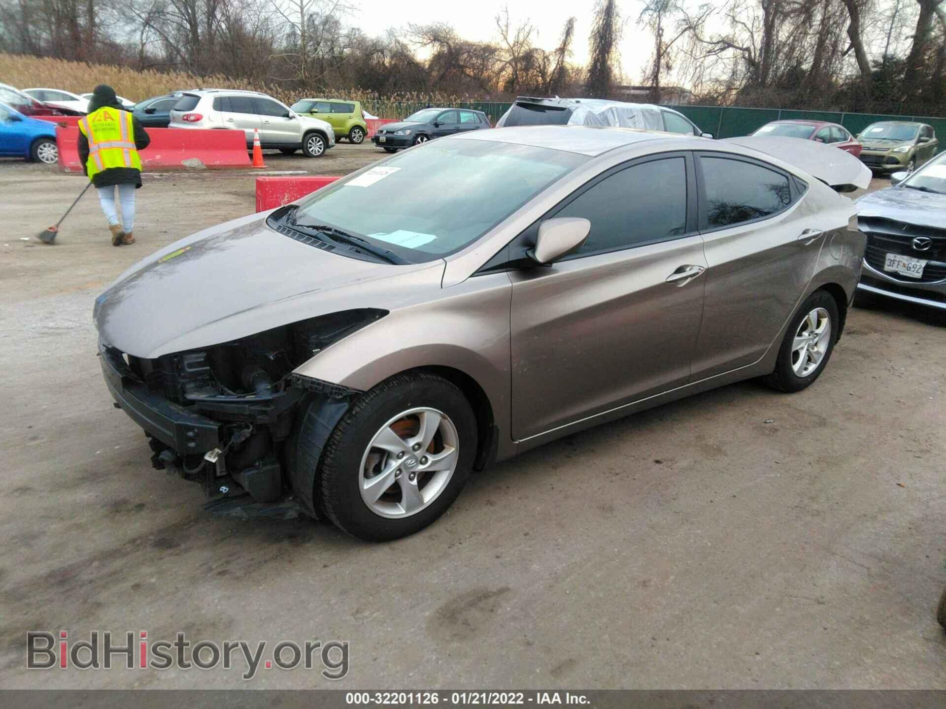 Фотография 5NPDH4AE6EH518488 - HYUNDAI ELANTRA 2014