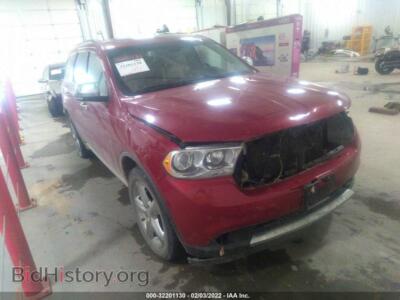 2011 Dodge DURANGO Citadel, maroon — VIN 1D4SE5GT1BC695049, IAAI