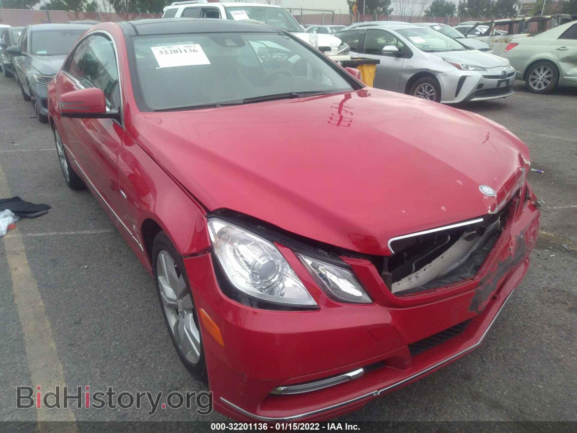 Фотография WDDKJ5KB0CF140851 - MERCEDES-BENZ E-CLASS 2012