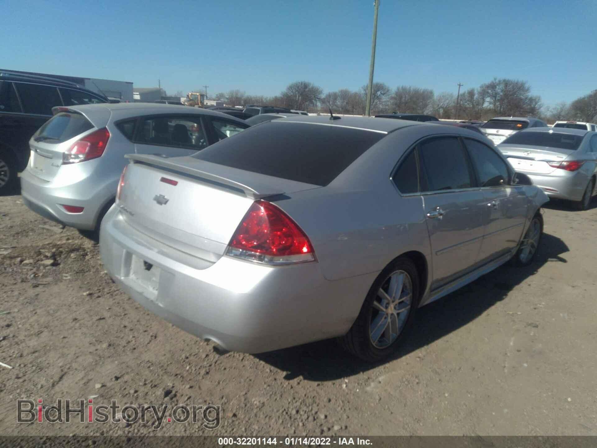 2012 CHEVROLET IMPALA - VIN: 2G1WC5E36C1120761 - Фото 4