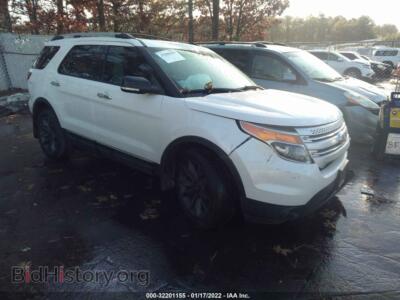 2012 Ford EXPLORER XLT, white — VIN 1FMHK8D85CGA77661, IAAI