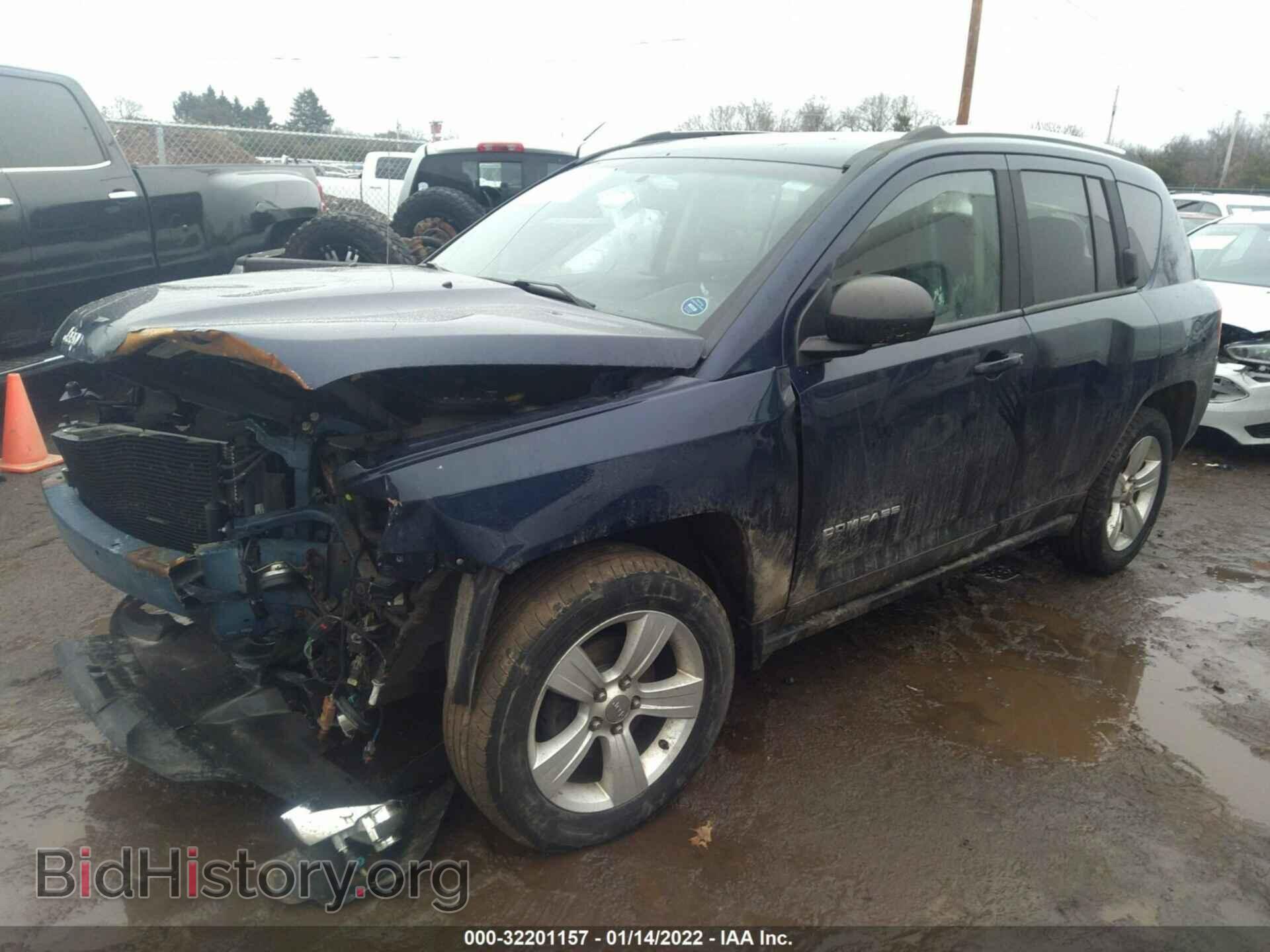 2012 JEEP COMPASS - VIN: 1C4NJCEB8CD626570 - Фото 2