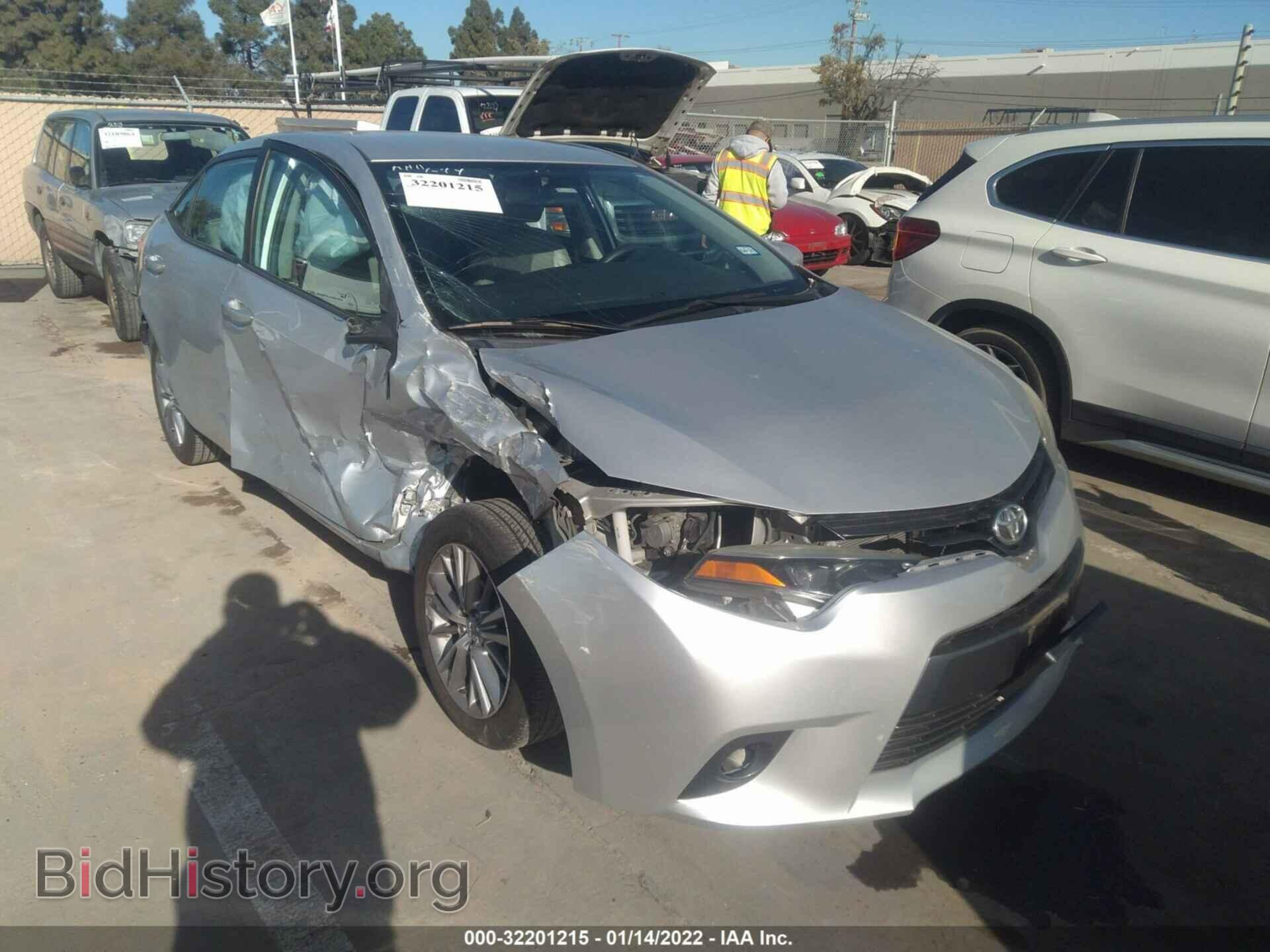Фотография 5YFBURHE8FP201130 - TOYOTA COROLLA 2015