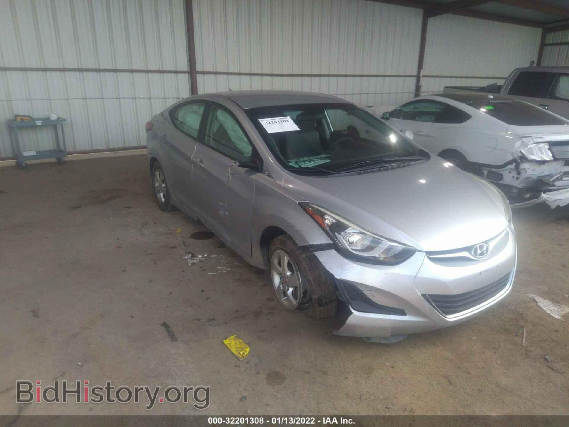 Фотография 5NPDH4AE4EH495485 - HYUNDAI ELANTRA 2014