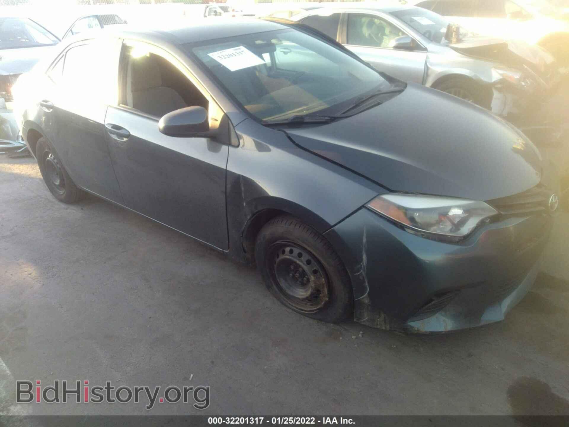 Фотография 5YFBURHEXGP490027 - TOYOTA COROLLA 2016