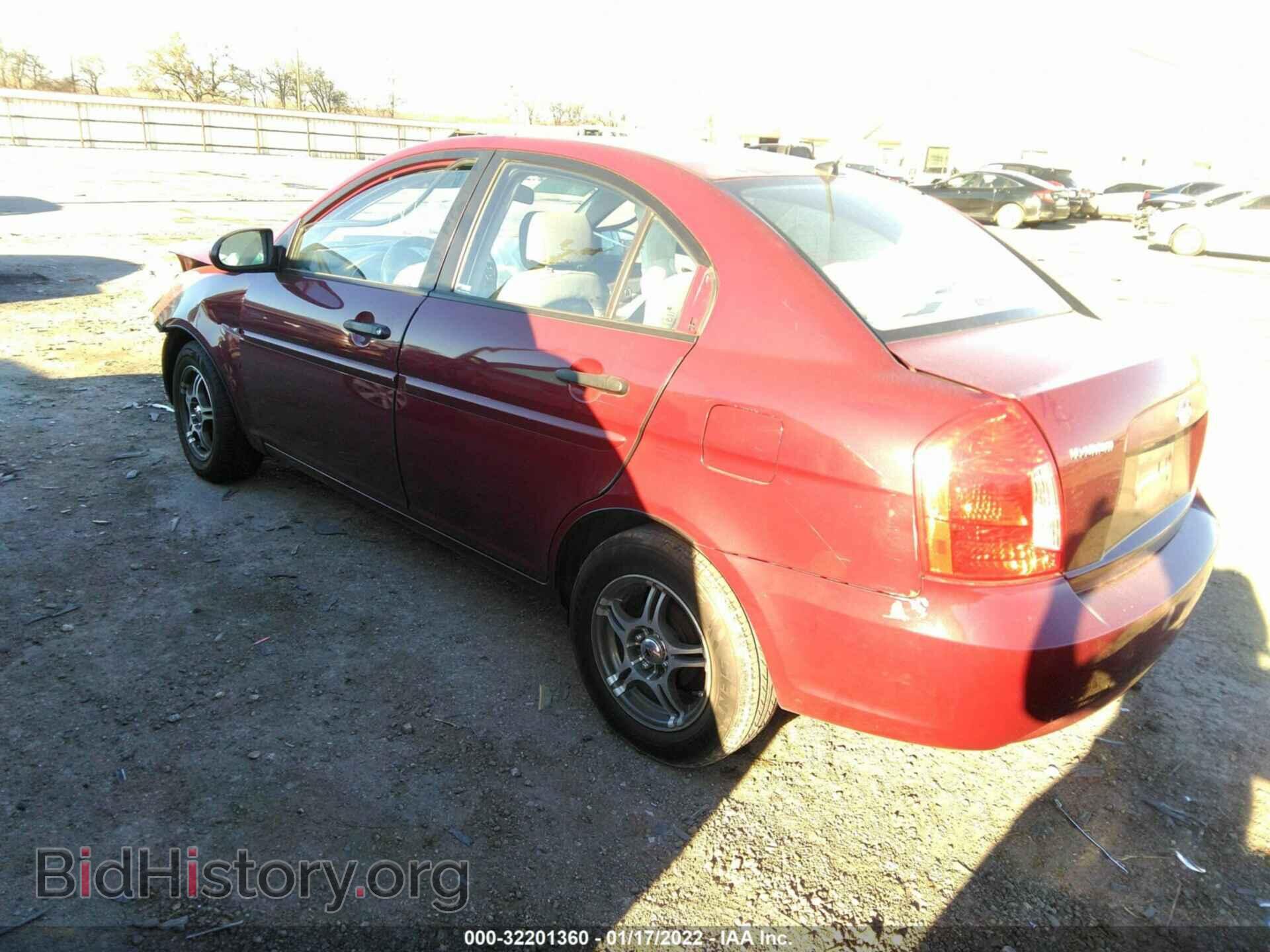 2008 HYUNDAI ACCENT - VIN: KMHCN46C48U218126 - Фото 3