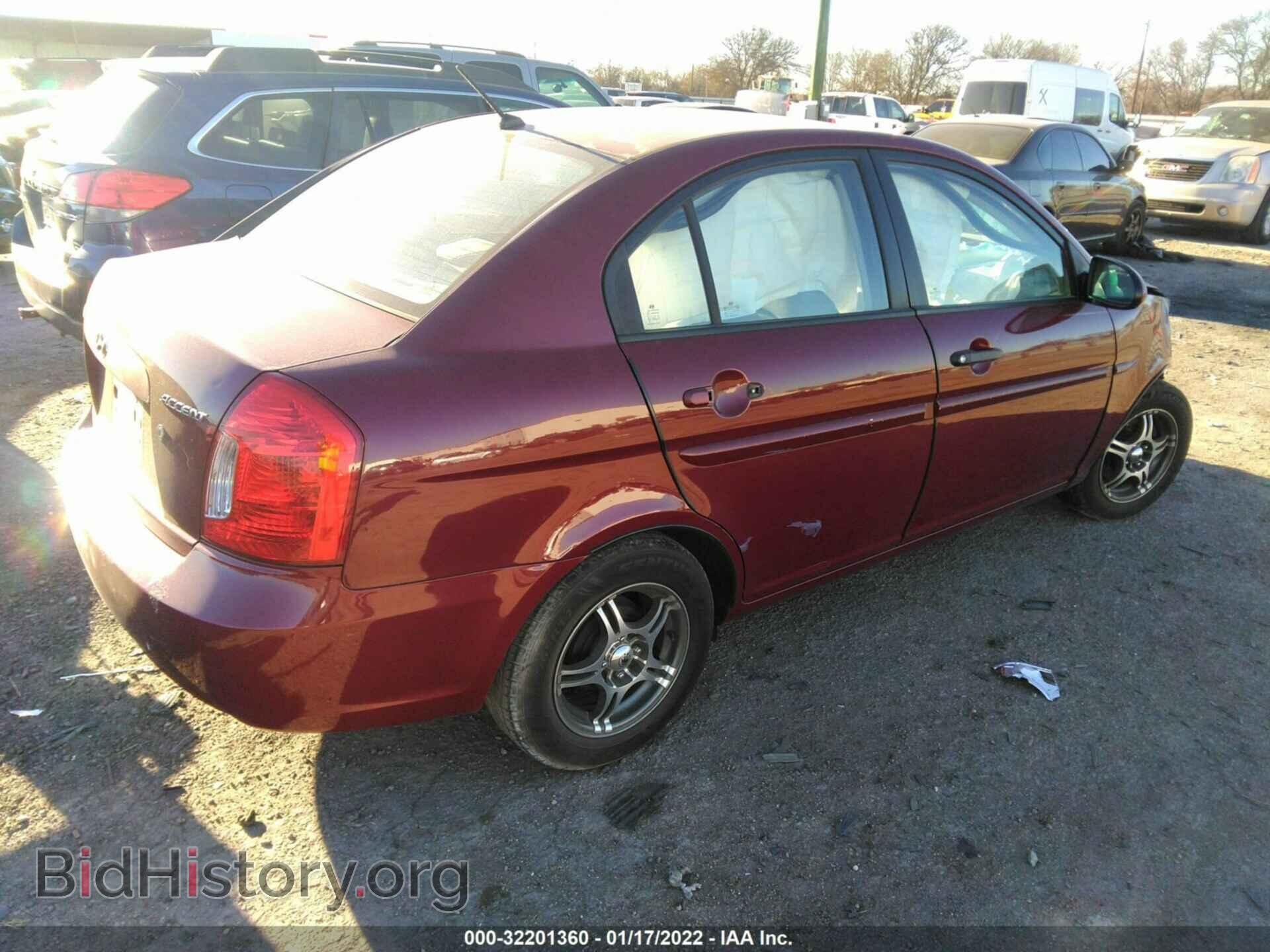 2008 HYUNDAI ACCENT - VIN: KMHCN46C48U218126 - Фото 4