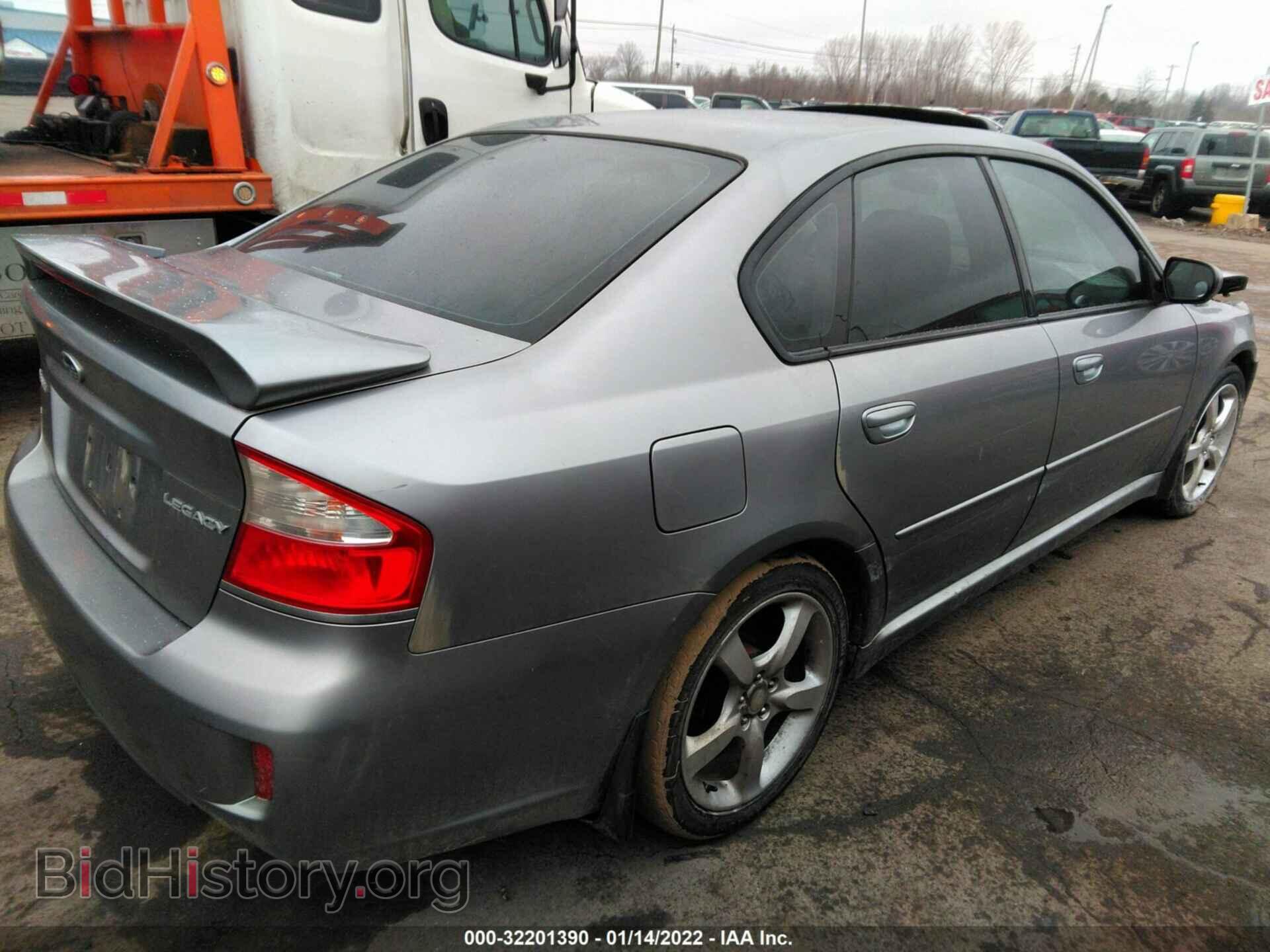 2008 SUBARU LEGACY - VIN: 4S3BL616687211602 - Фото 4