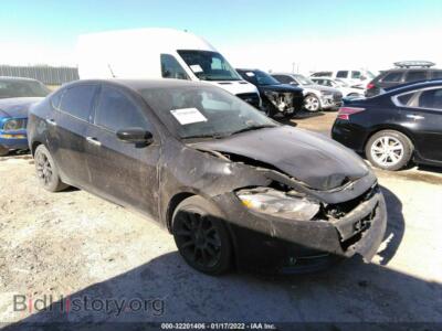 2013 Dodge DART Limited, black — VIN 1C3CDFCH5DD347414, IAAI