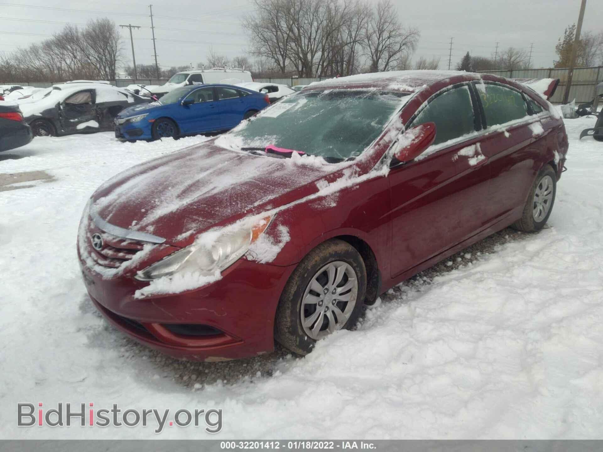 2011 HYUNDAI SONATA - VIN: 5NPEB4AC5BH112847 - Фото 2