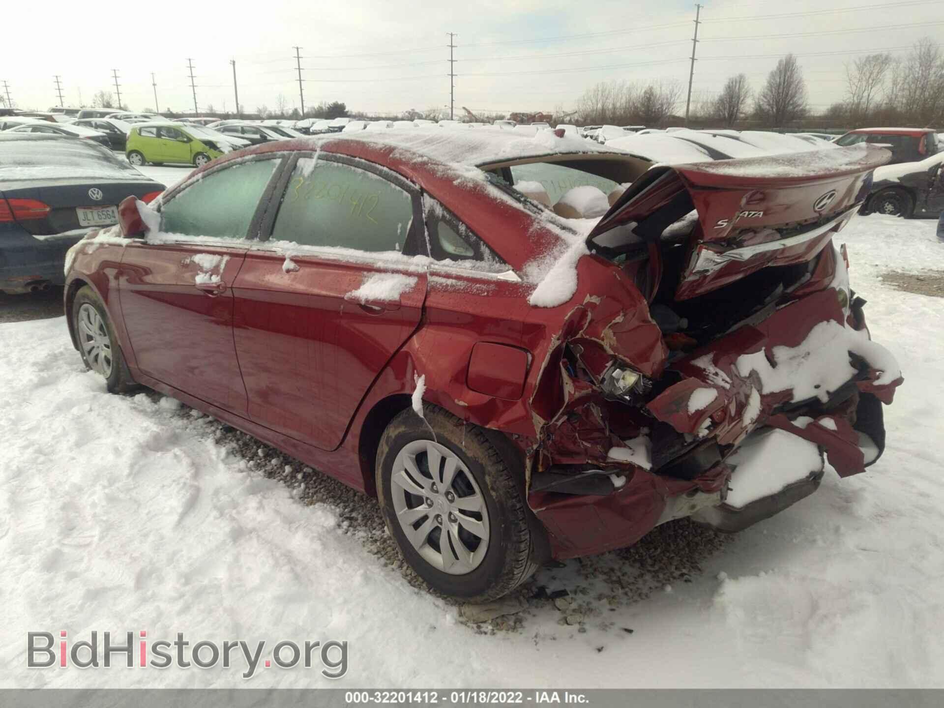 2011 HYUNDAI SONATA - VIN: 5NPEB4AC5BH112847 - Фото 3
